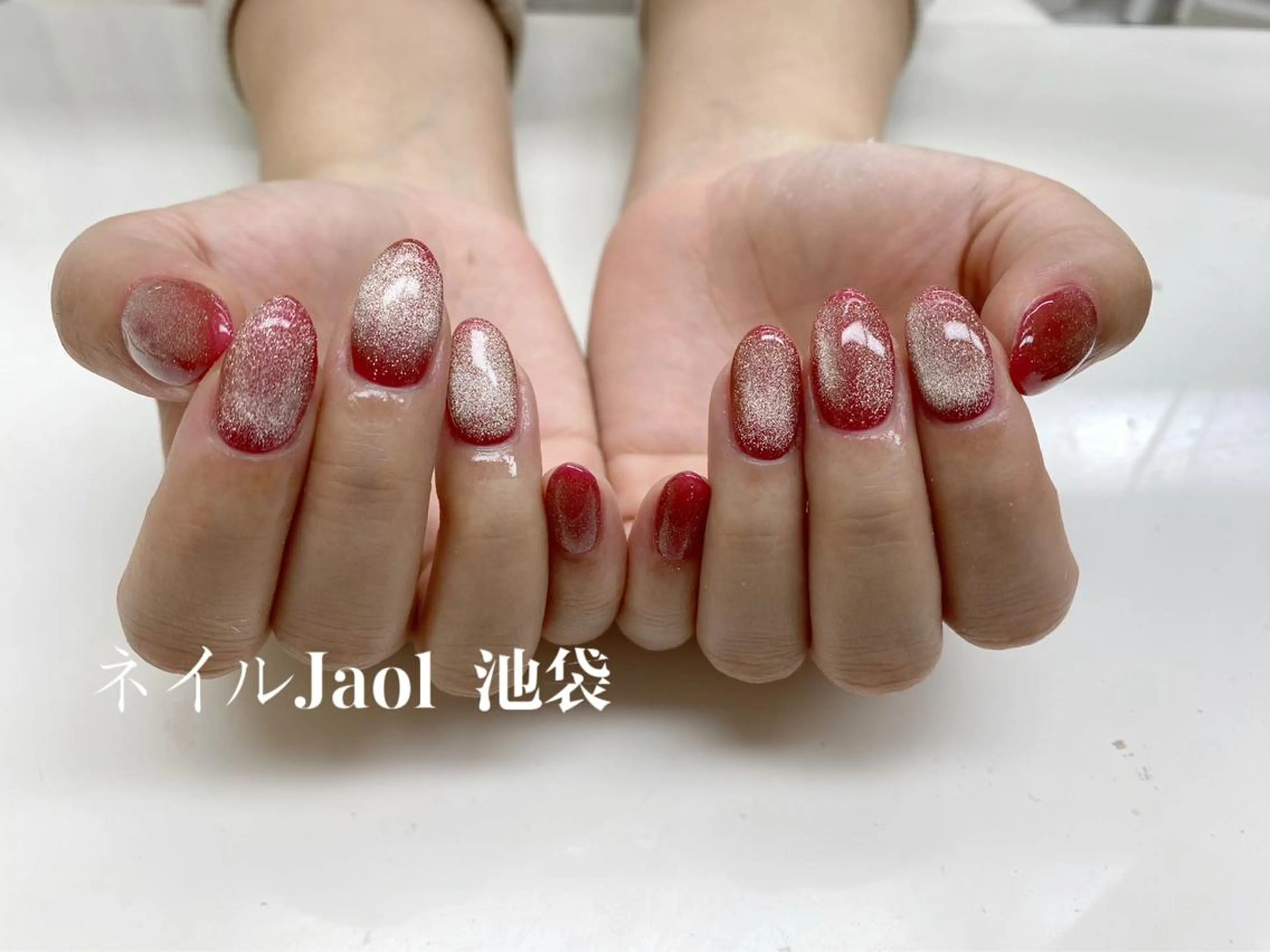 ミディアム ハンドネイル nail jaol池袋店所属・ネイルJaol 池袋のネイルデザイン