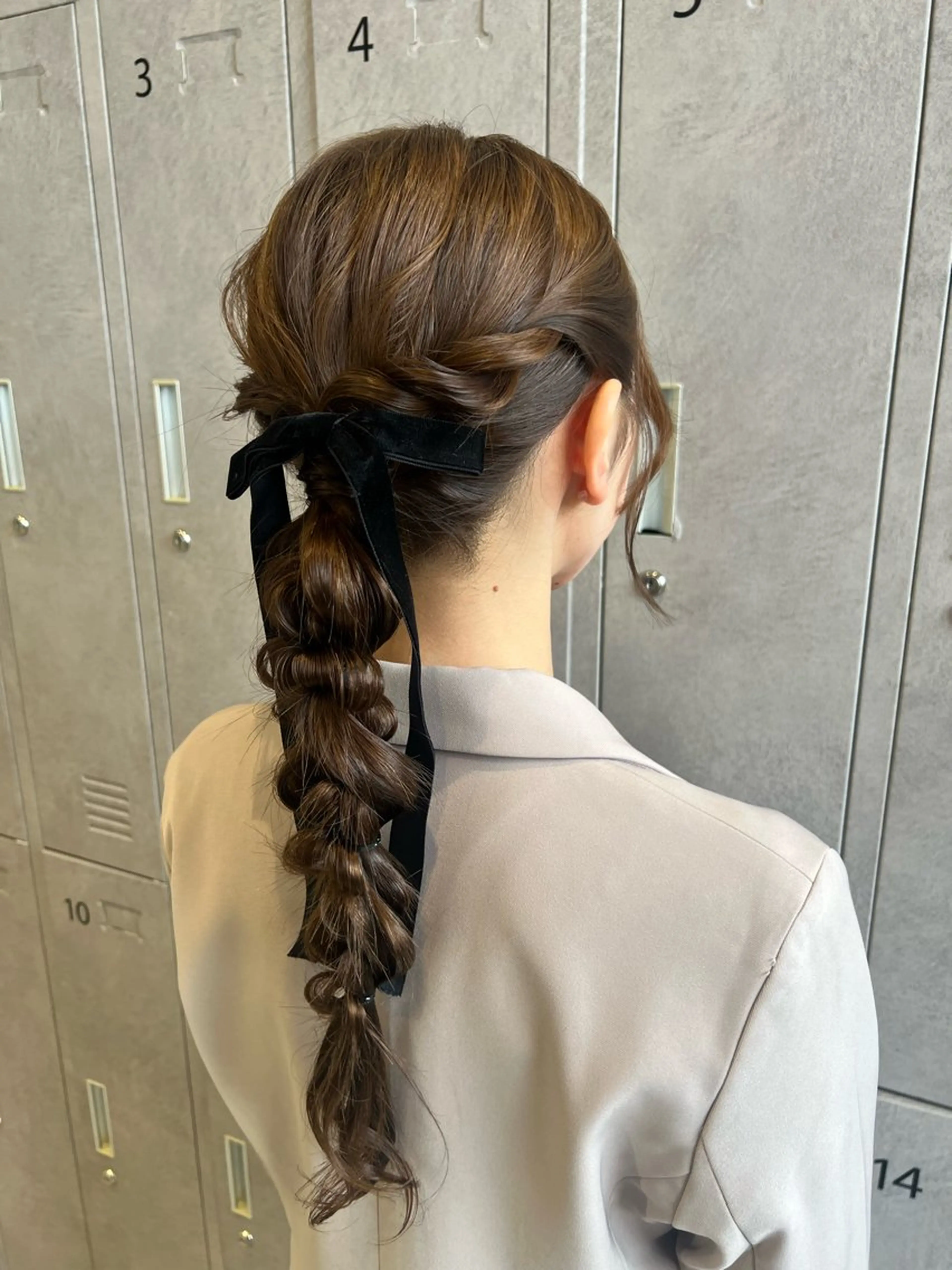 ヘアアレンジ 小池 夏美のヘアスタイル