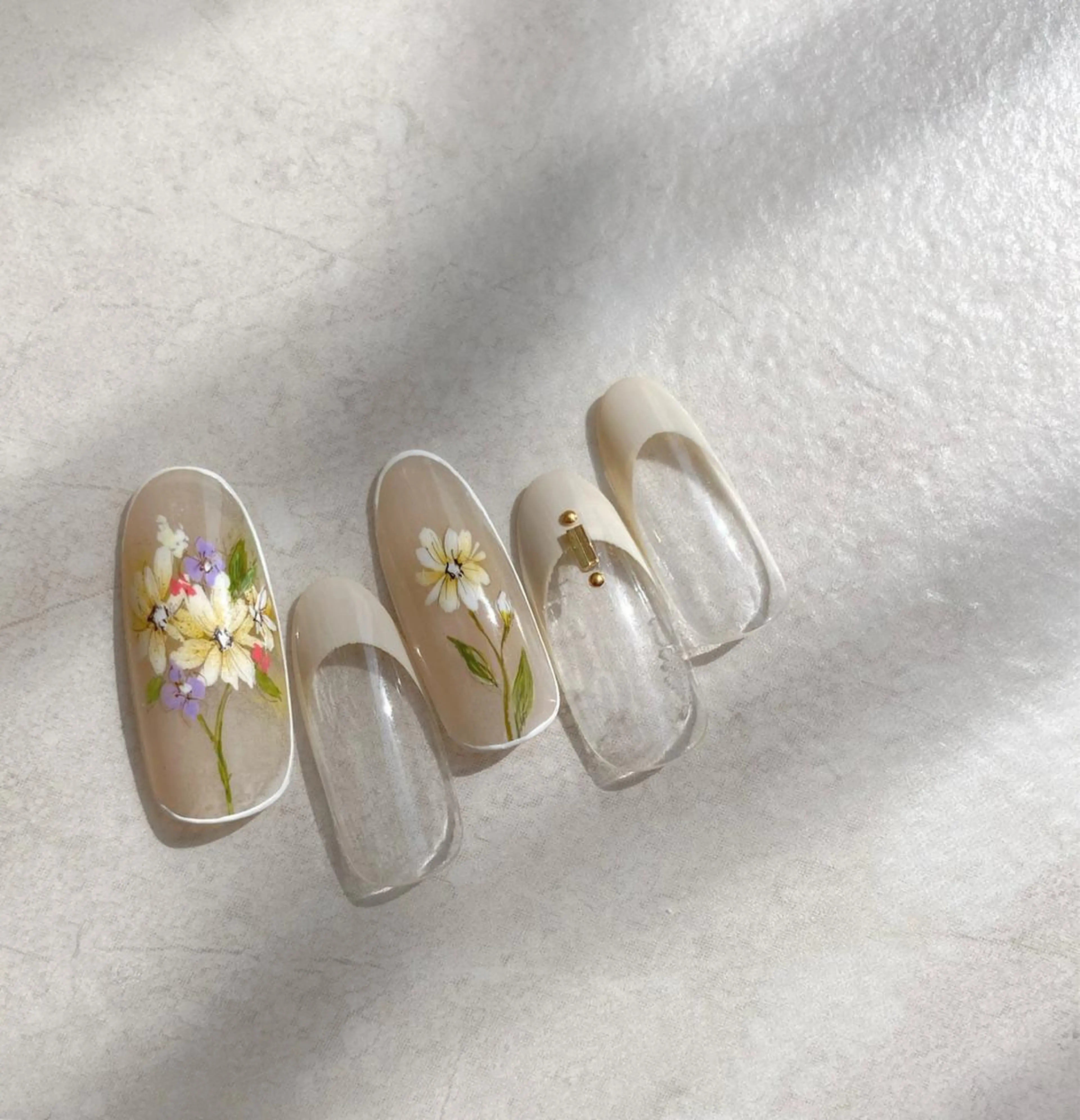 ネイル アートネイル フラワーネイル Faire MIKIのネイルデザイン