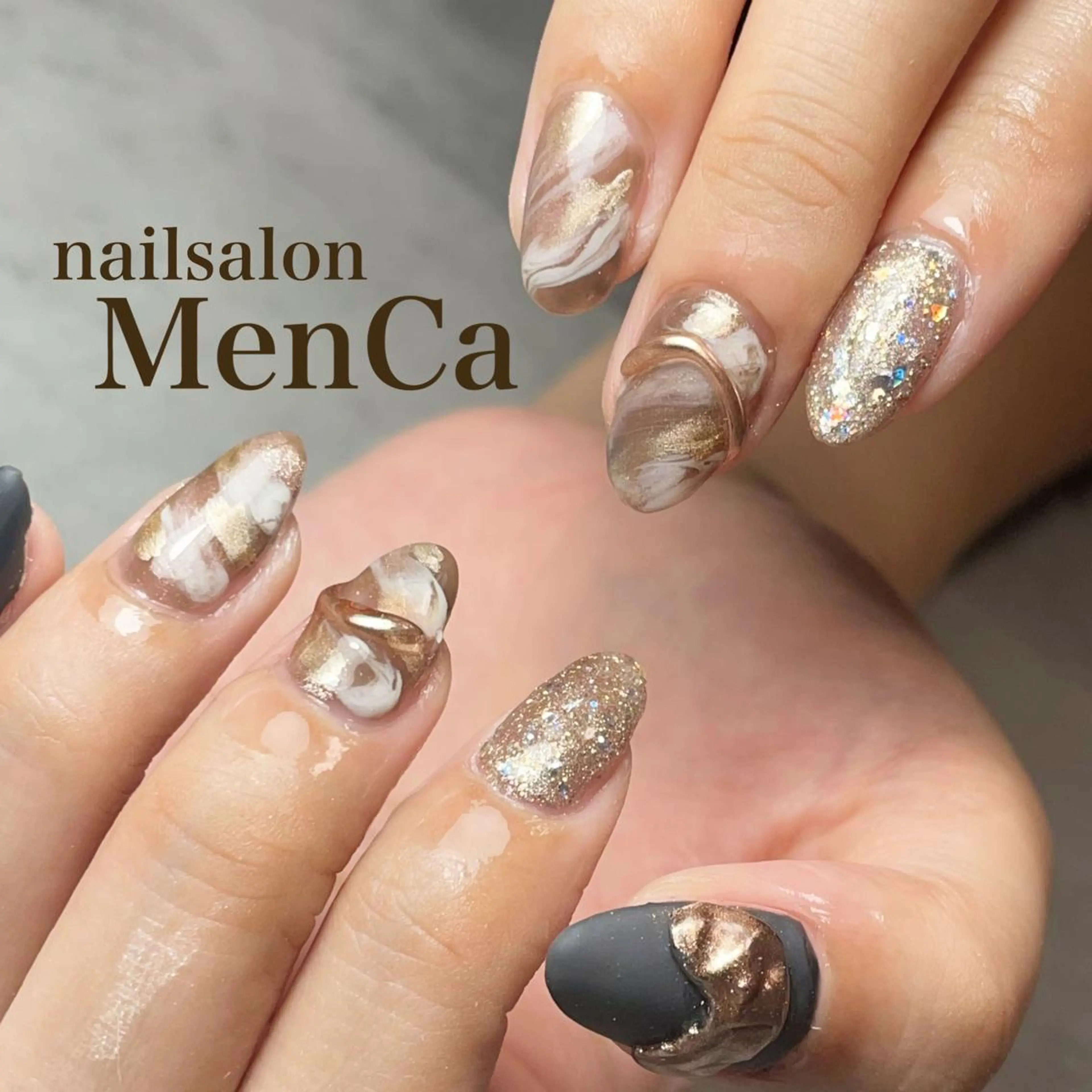 ネイル ハンドネイル 江崎 景子のネイルデザイン