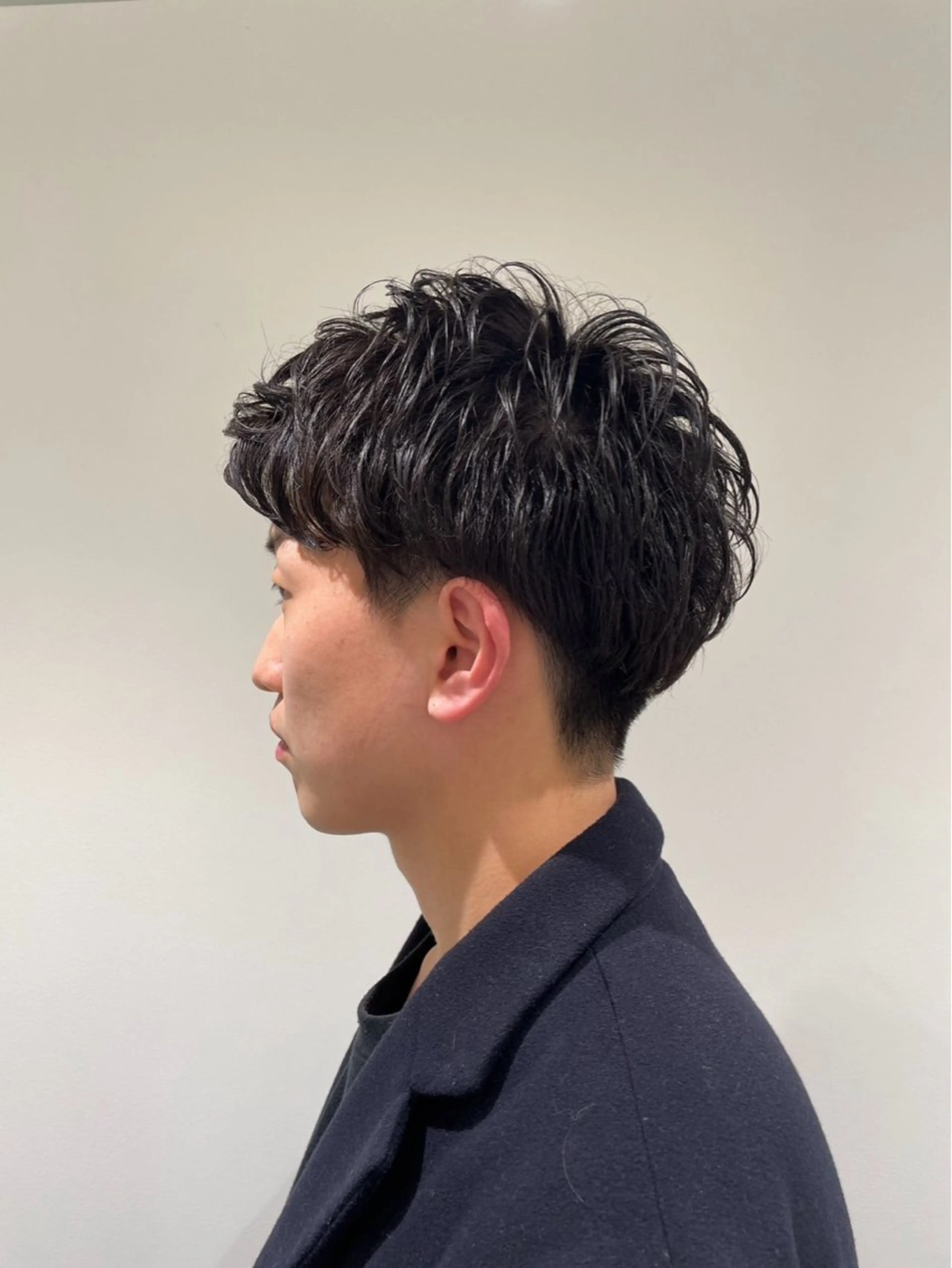 メンズ カット スパイキーショート パーマ🔥ritaのヘアスタイル