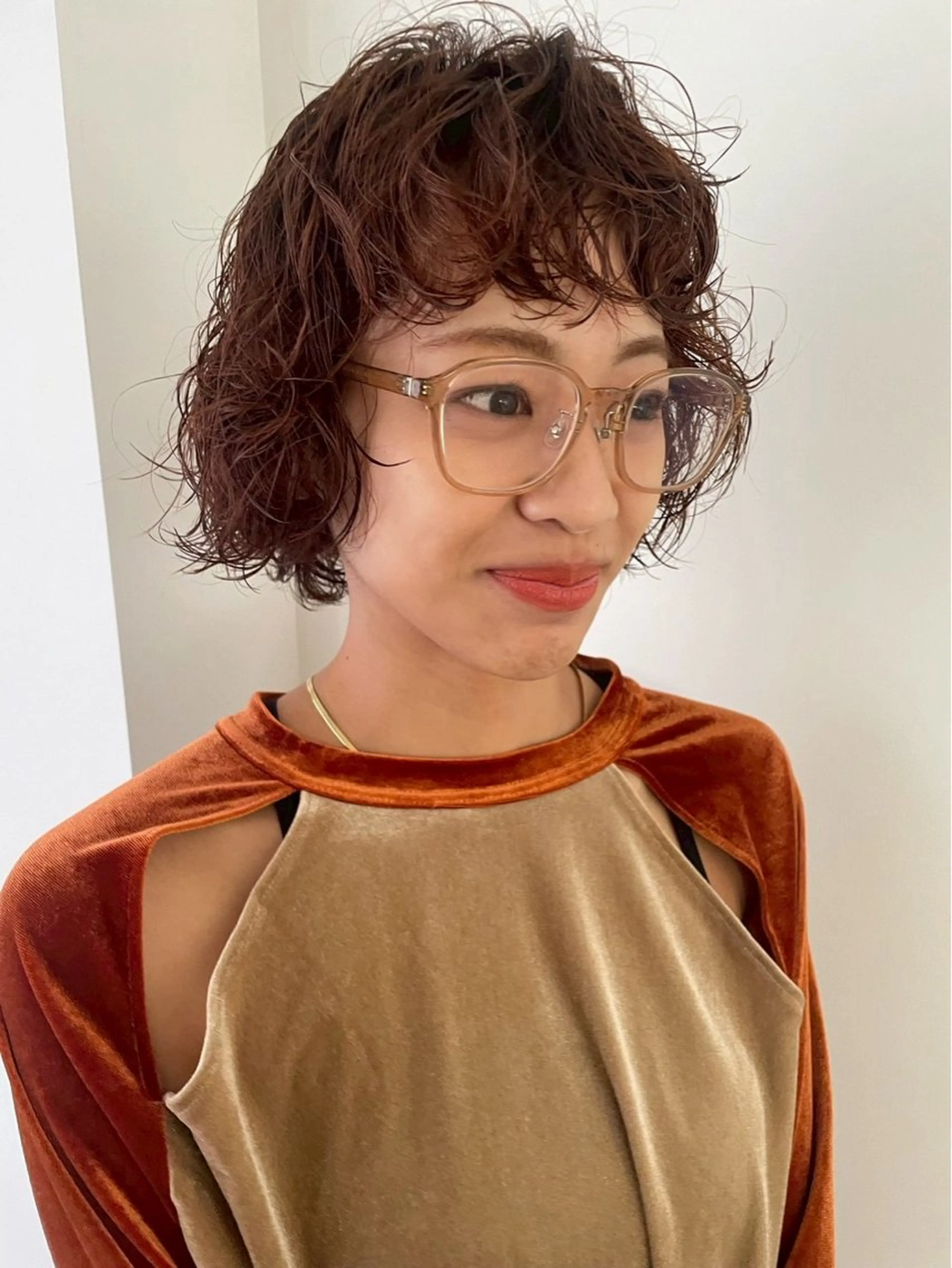 (ロング・ボブ限定)【簡単Styling】ダメージレスパーマ&カット+残留オフ&ガリカTRの写真