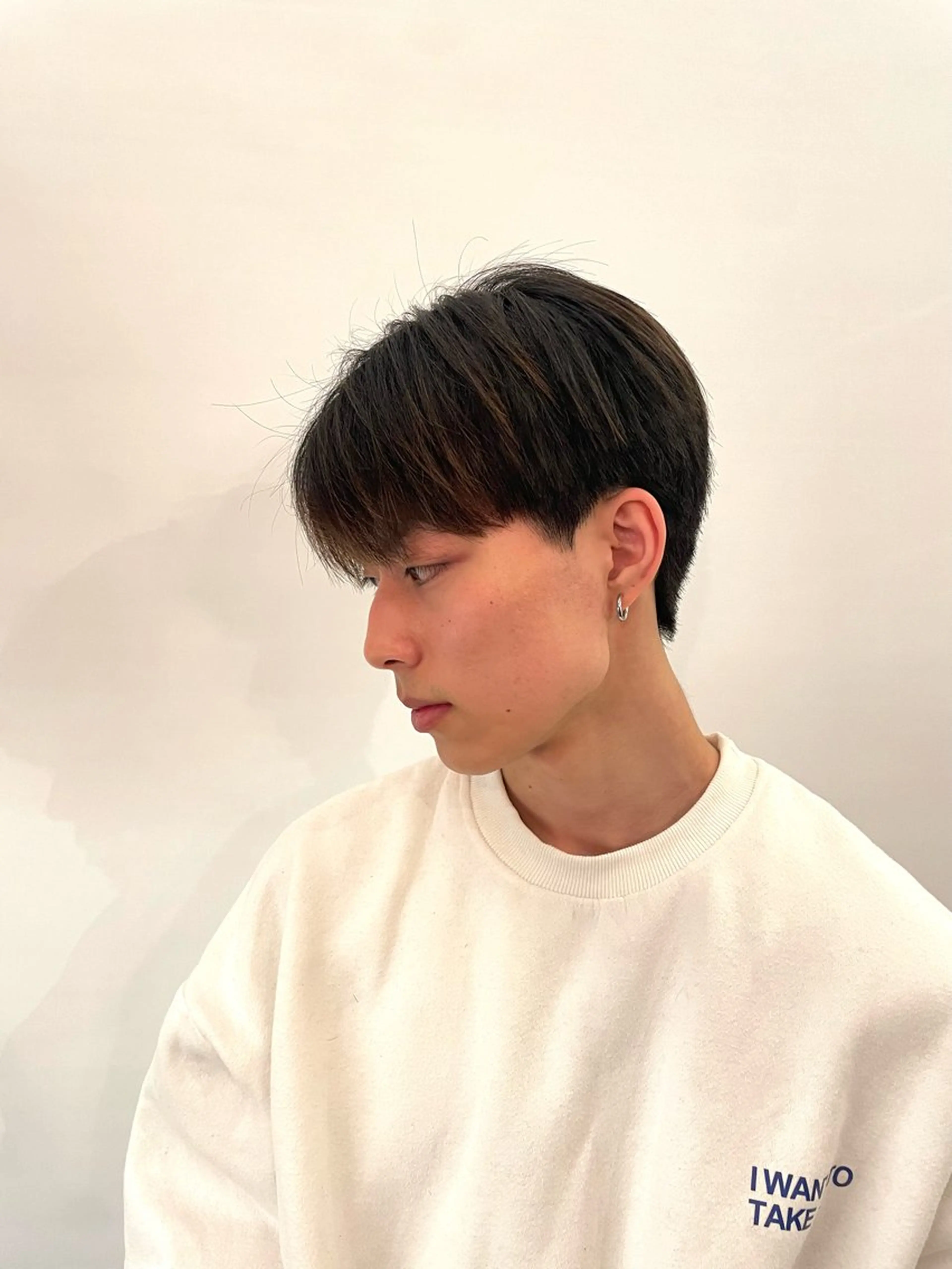 ショート 韓国風ヘア TIECHEL所属・韓国ナチュラル・ ベージュ/落合夏希のヘアスタイル