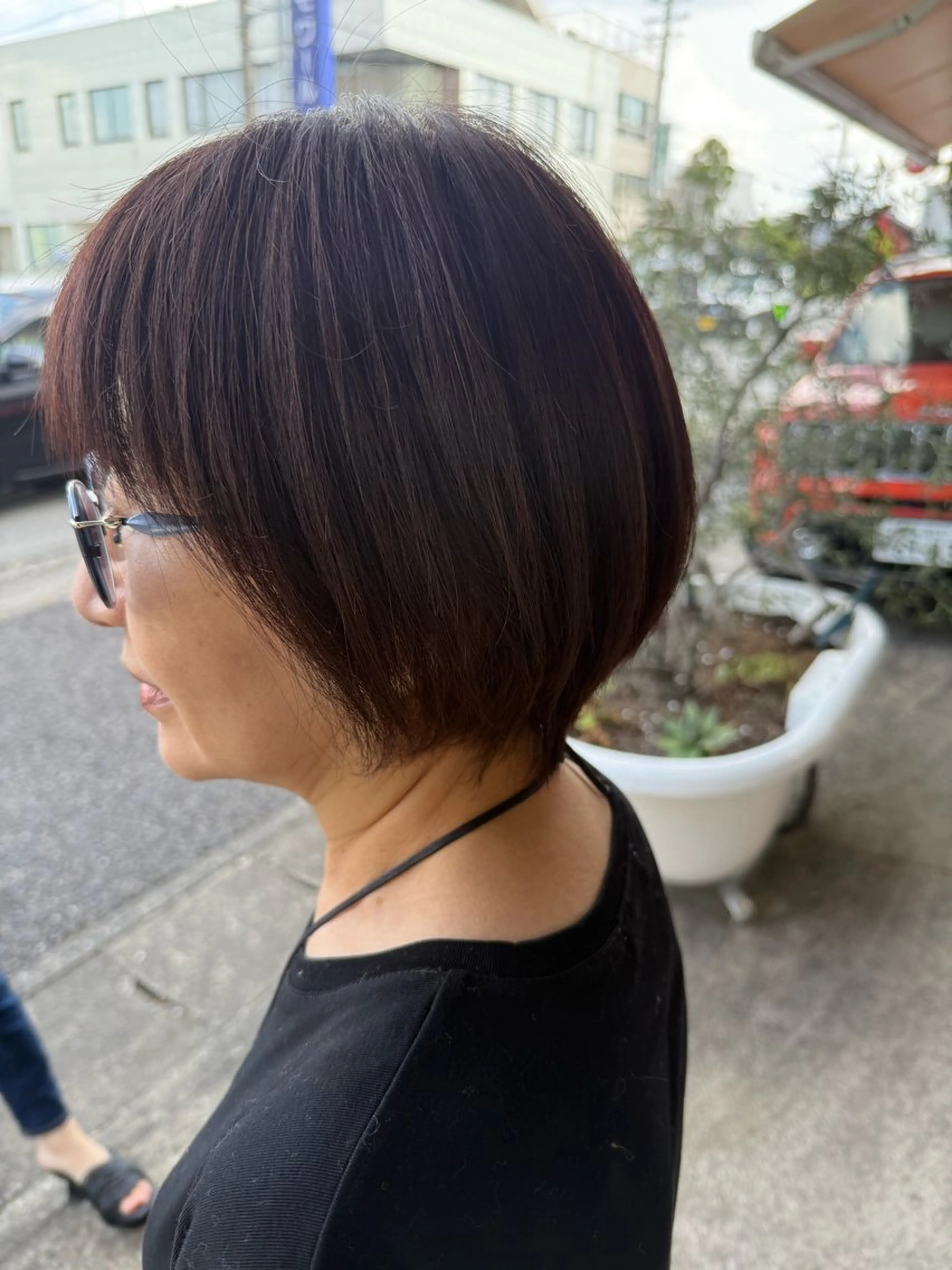 ショート カット 後藤 実咲のヘアスタイル