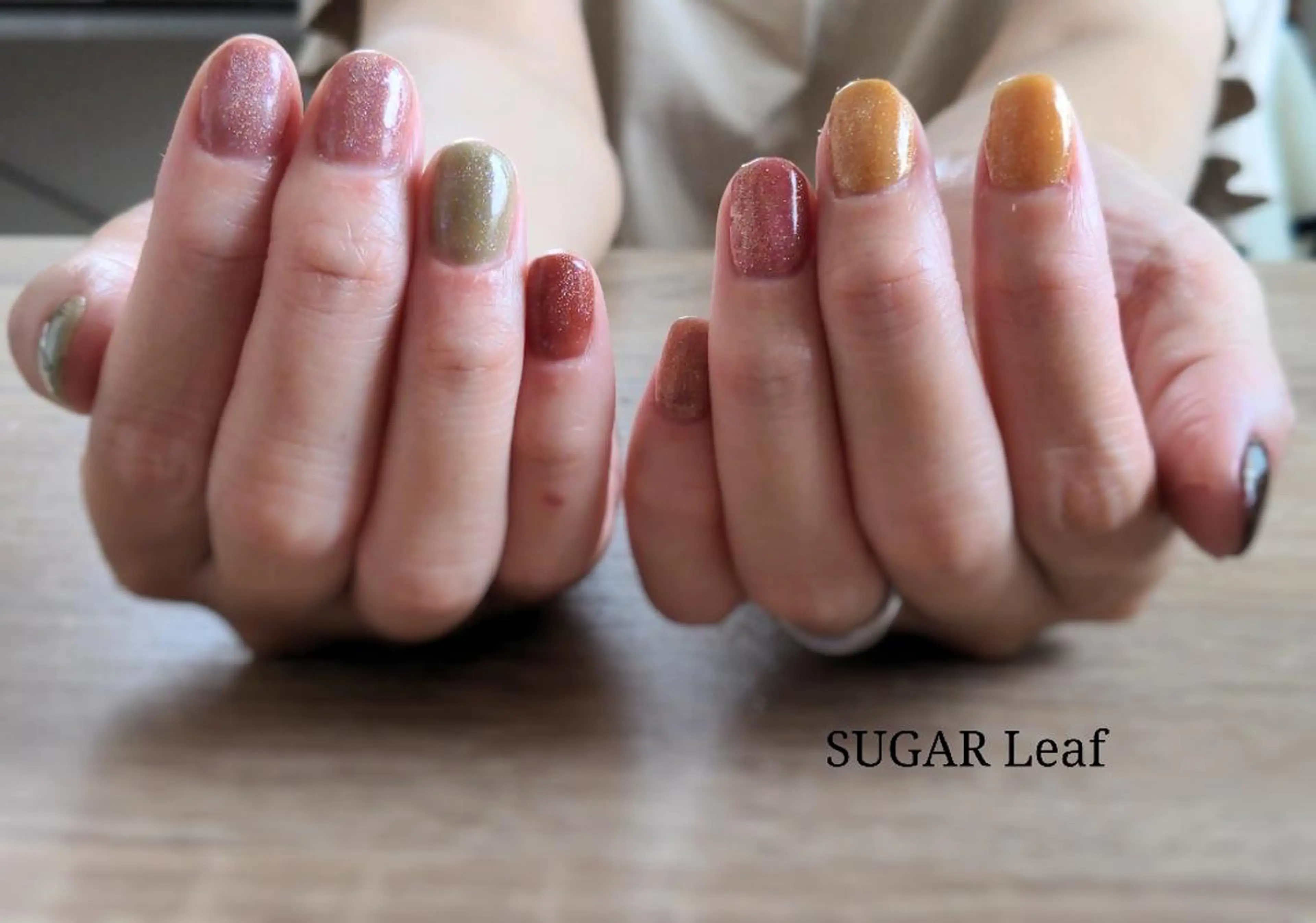 ネイル SUGAR Leafのネイルデザイン