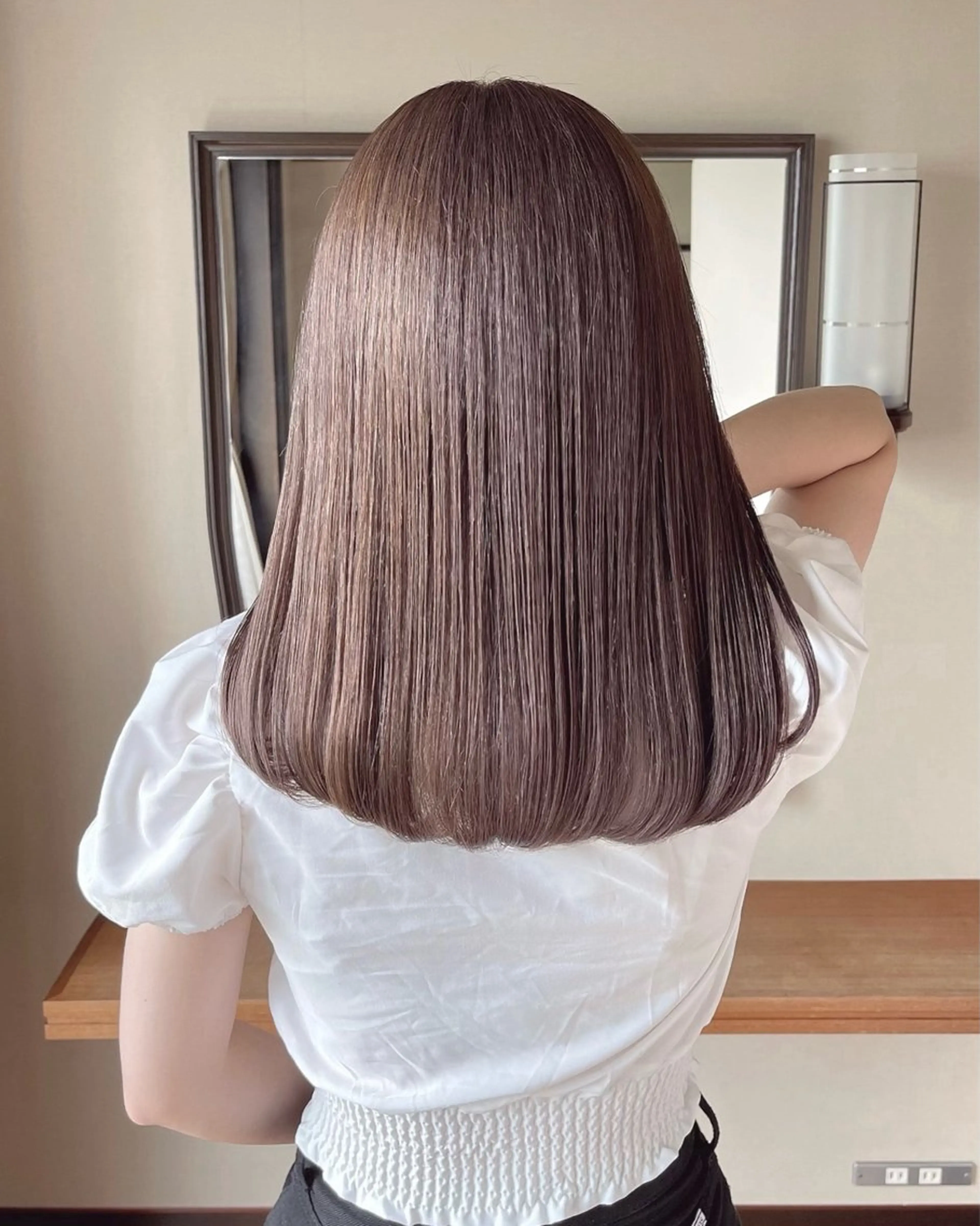 ロング カラー SALOWIN 川崎店所属・ブリーチなしで透明感 🌙有沢透羅のヘアスタイル