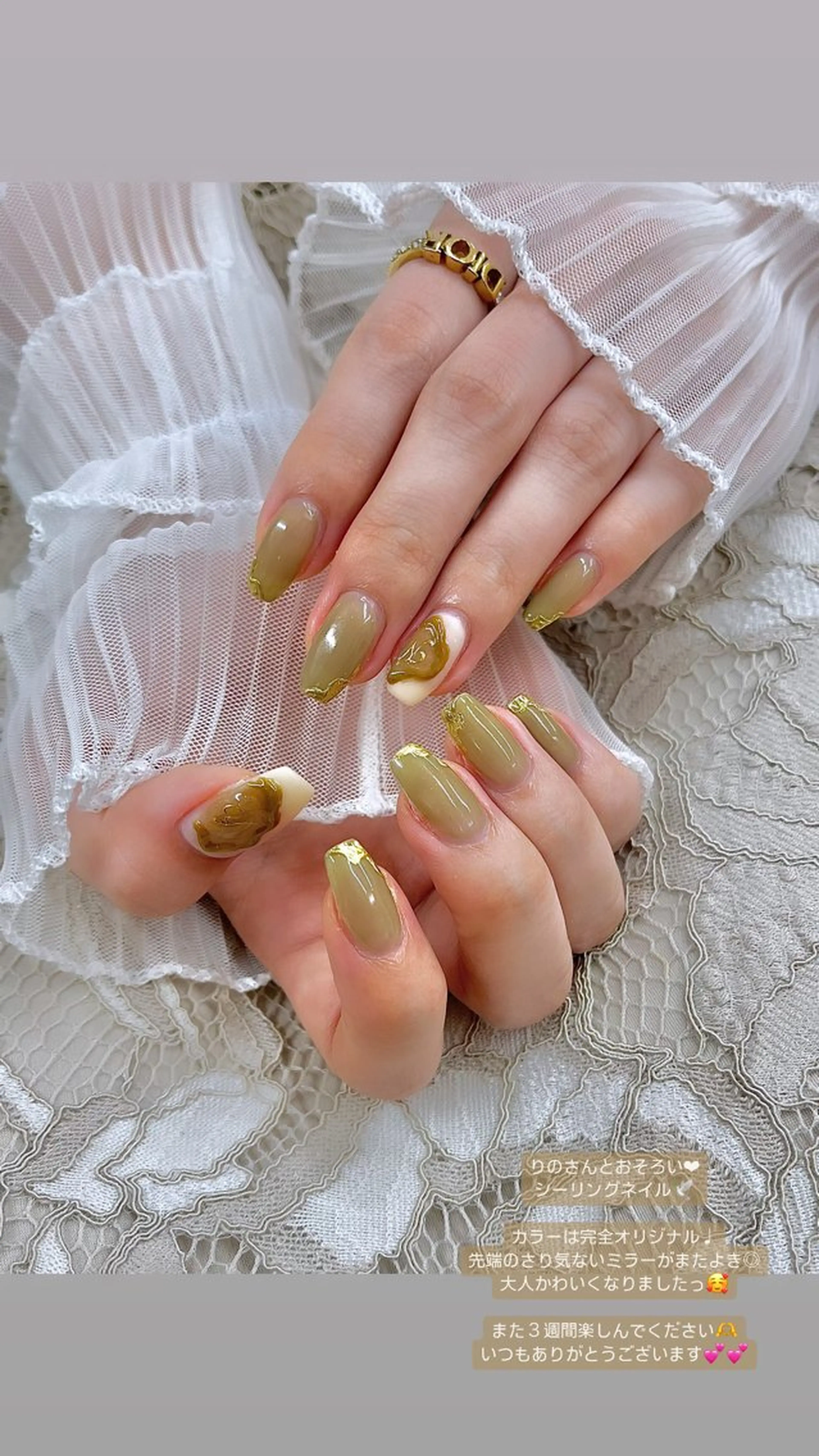 ネイル ハンドネイル フットネイル Nailsalon Fave/Rinaのネイルデザイン