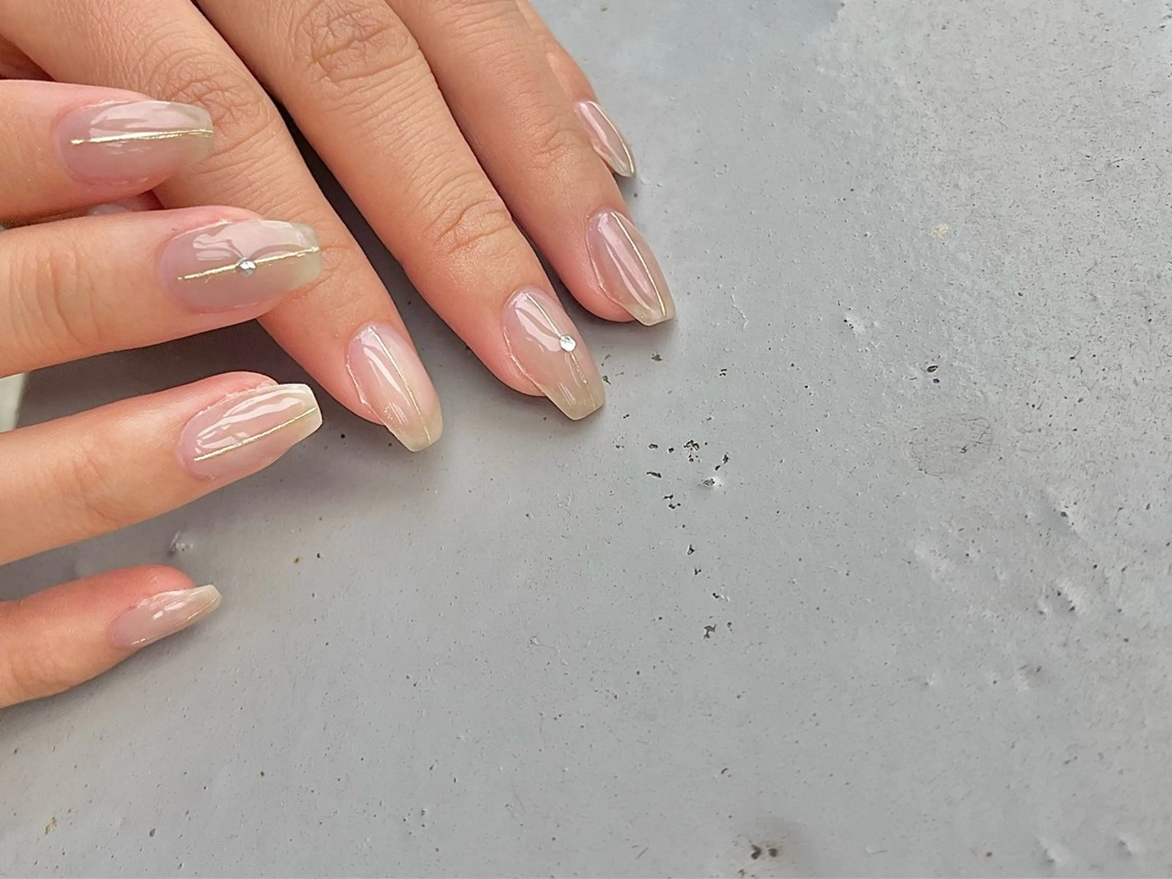 ネイル ハンドネイル フットネイル Nailsalon Fave/Rinaのネイルデザイン