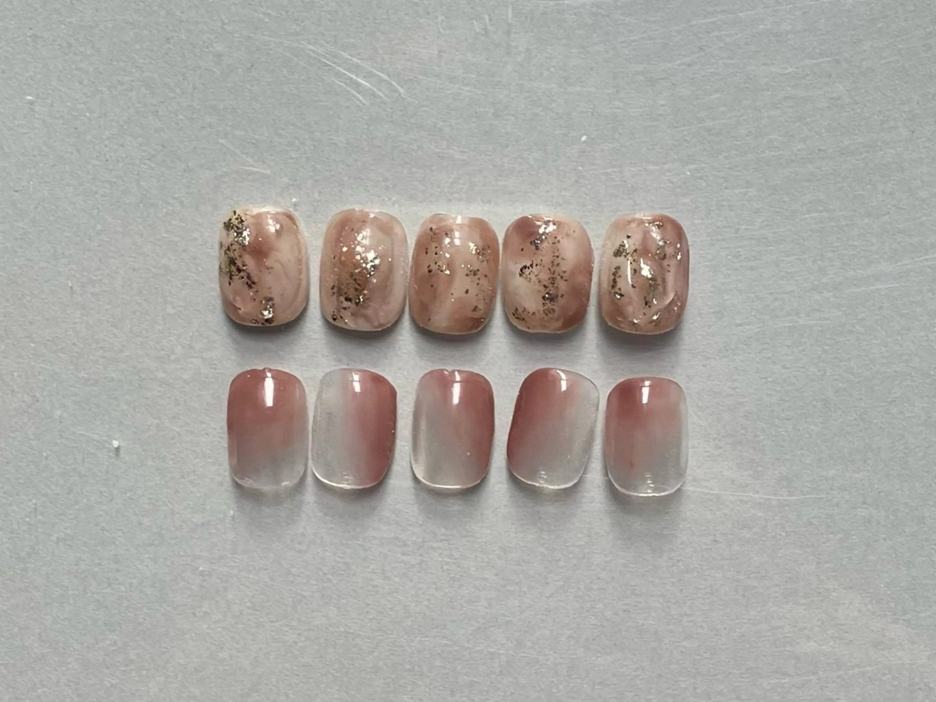 ショート ハンドネイル フットネイル @Unica_ honmachiのネイルデザイン