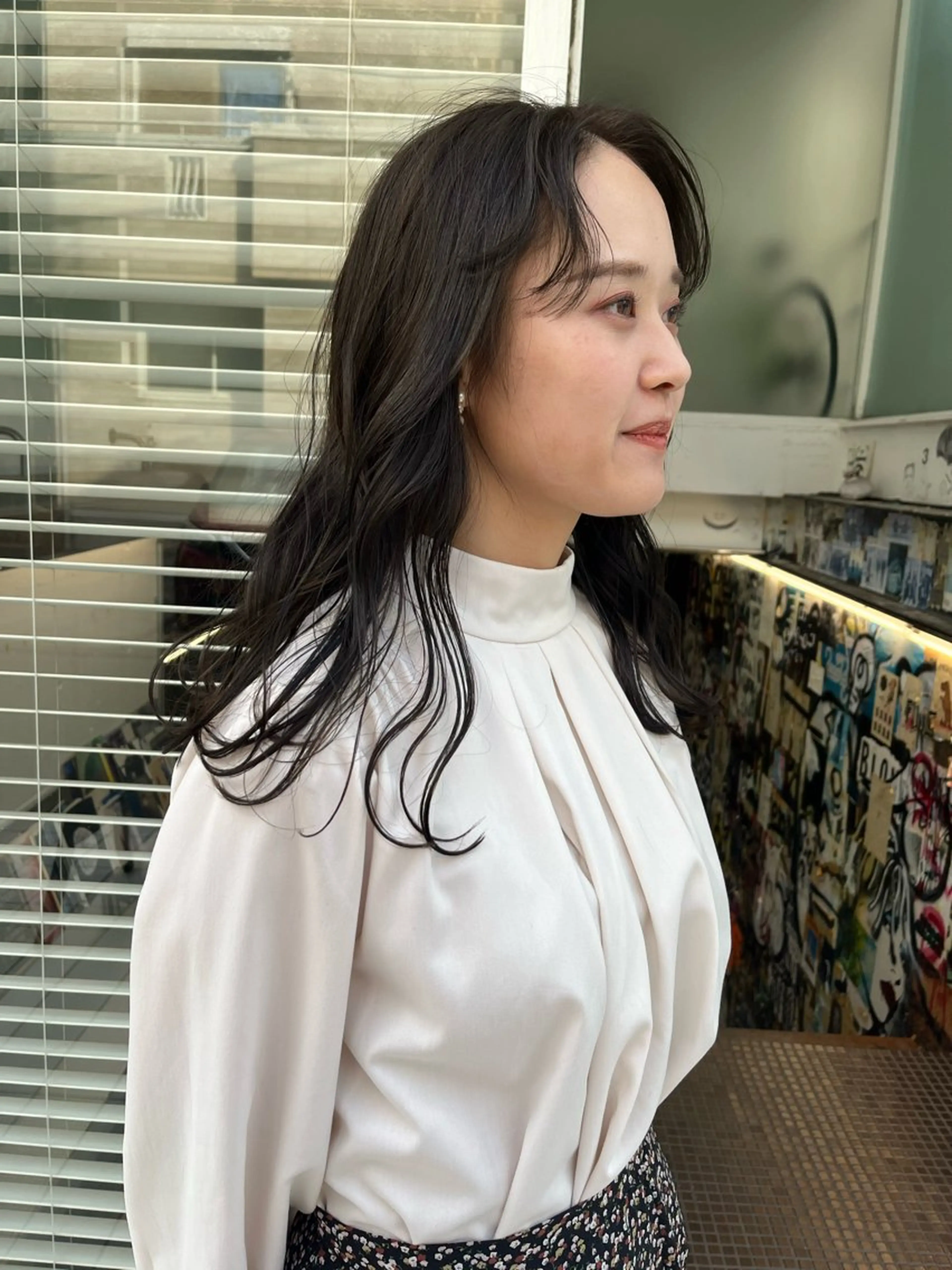 ロング カラー カット ヘアカラー トリートメント NOUN所属・eri kinjoのヘアスタイル