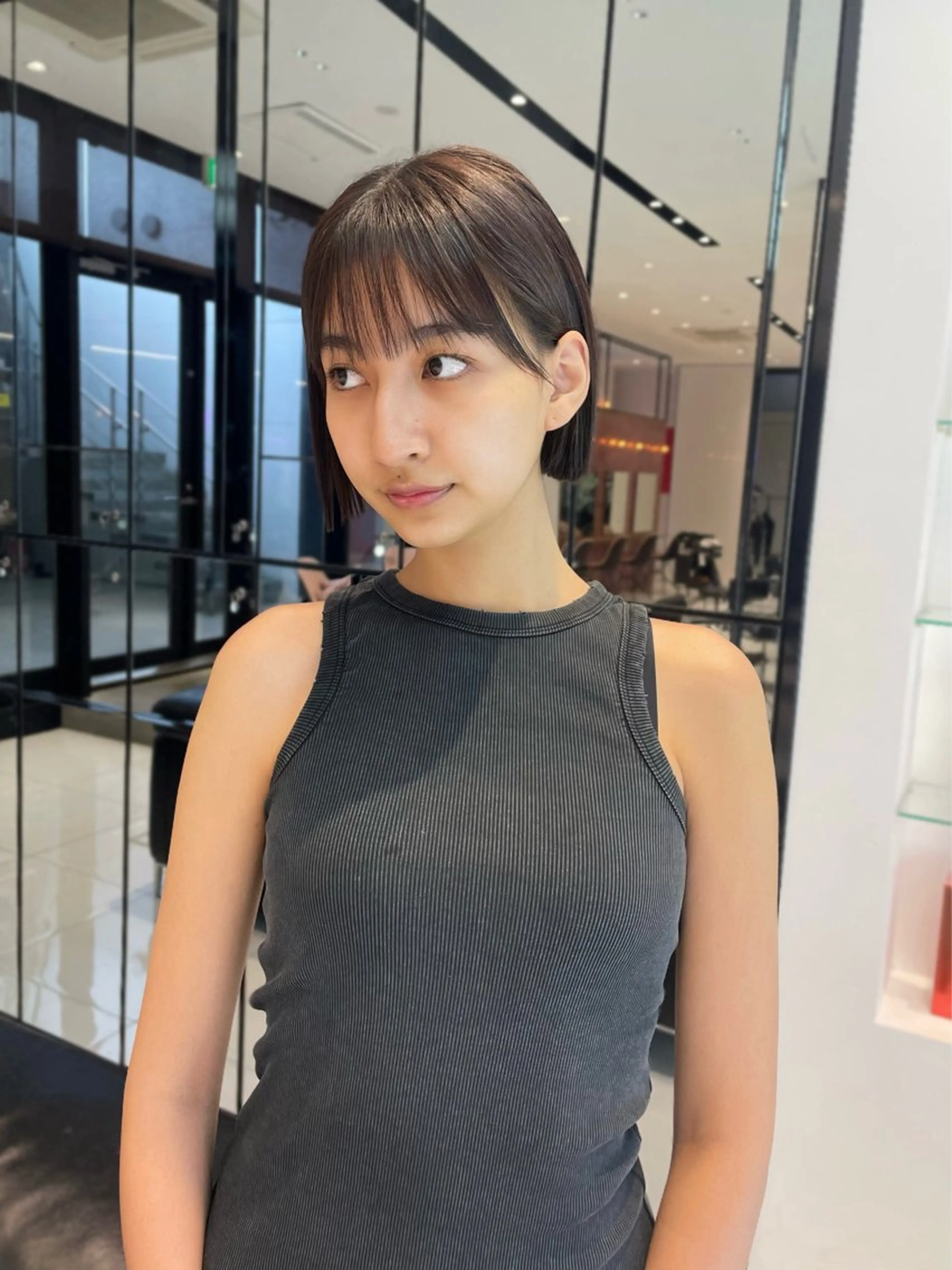ショート タッセルカット keen 吉祥寺所属・【韓国❤️海外ヘア】 AYAKAのヘアスタイル