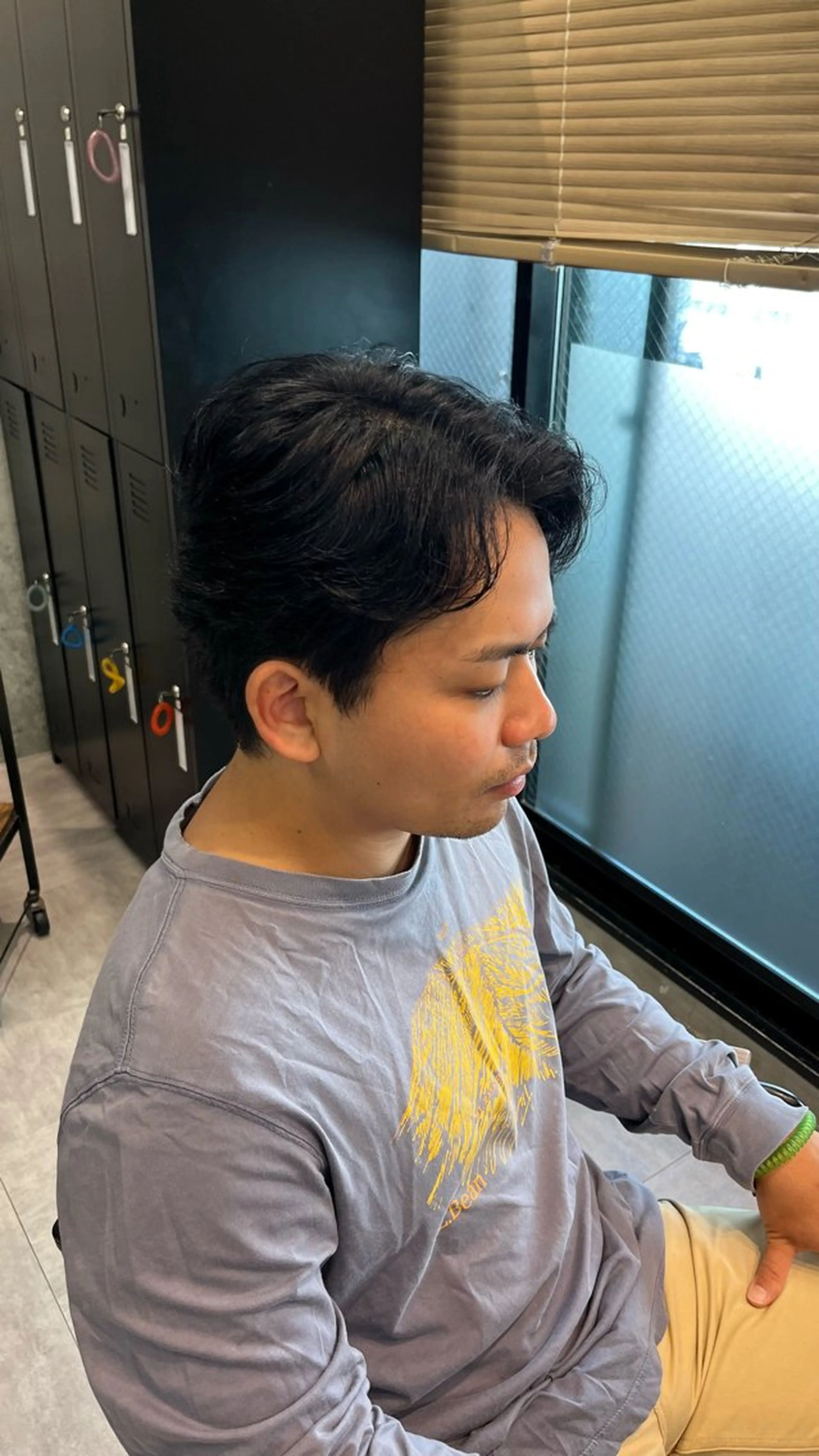 メンズ メンズカット パーマ飯野友喜のヘアスタイル