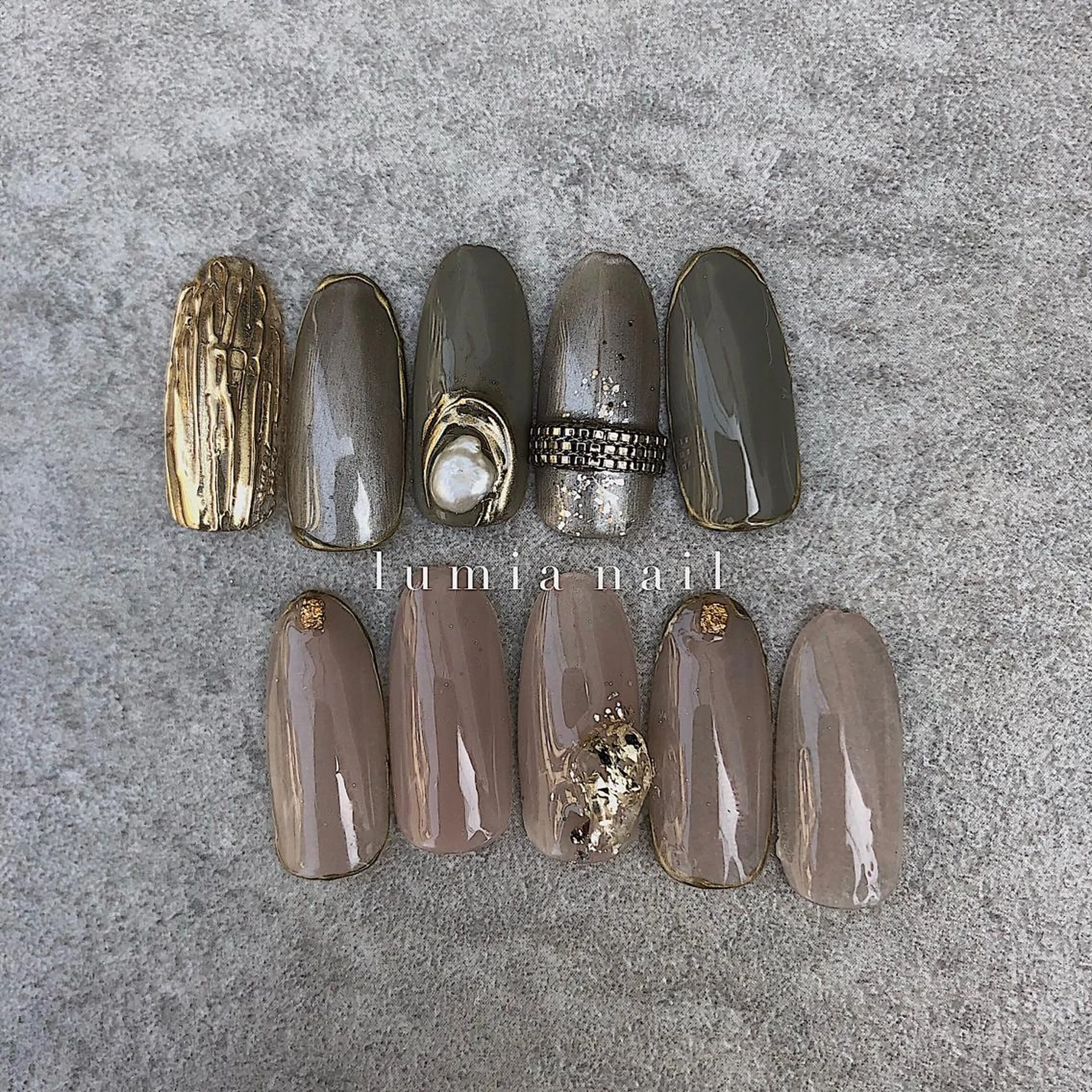 ネイル nail&eyelash Rine所属・Rine 放出 (リネ)のネイルデザイン