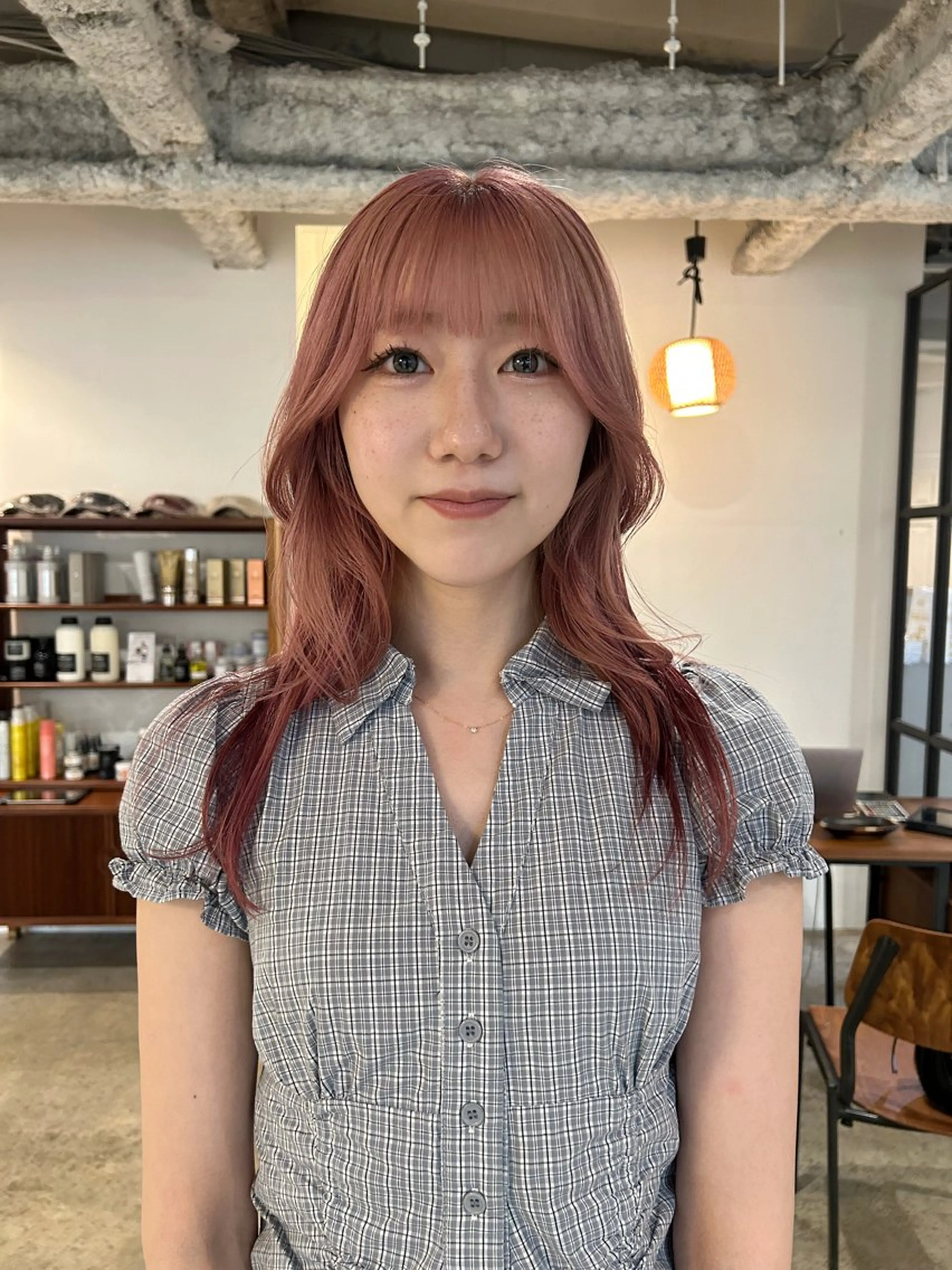 ロング カラー ヘアアレンジ ブリーチ カット ヘアカラー 🎀suzuna 透明感colorのヘアスタイル
