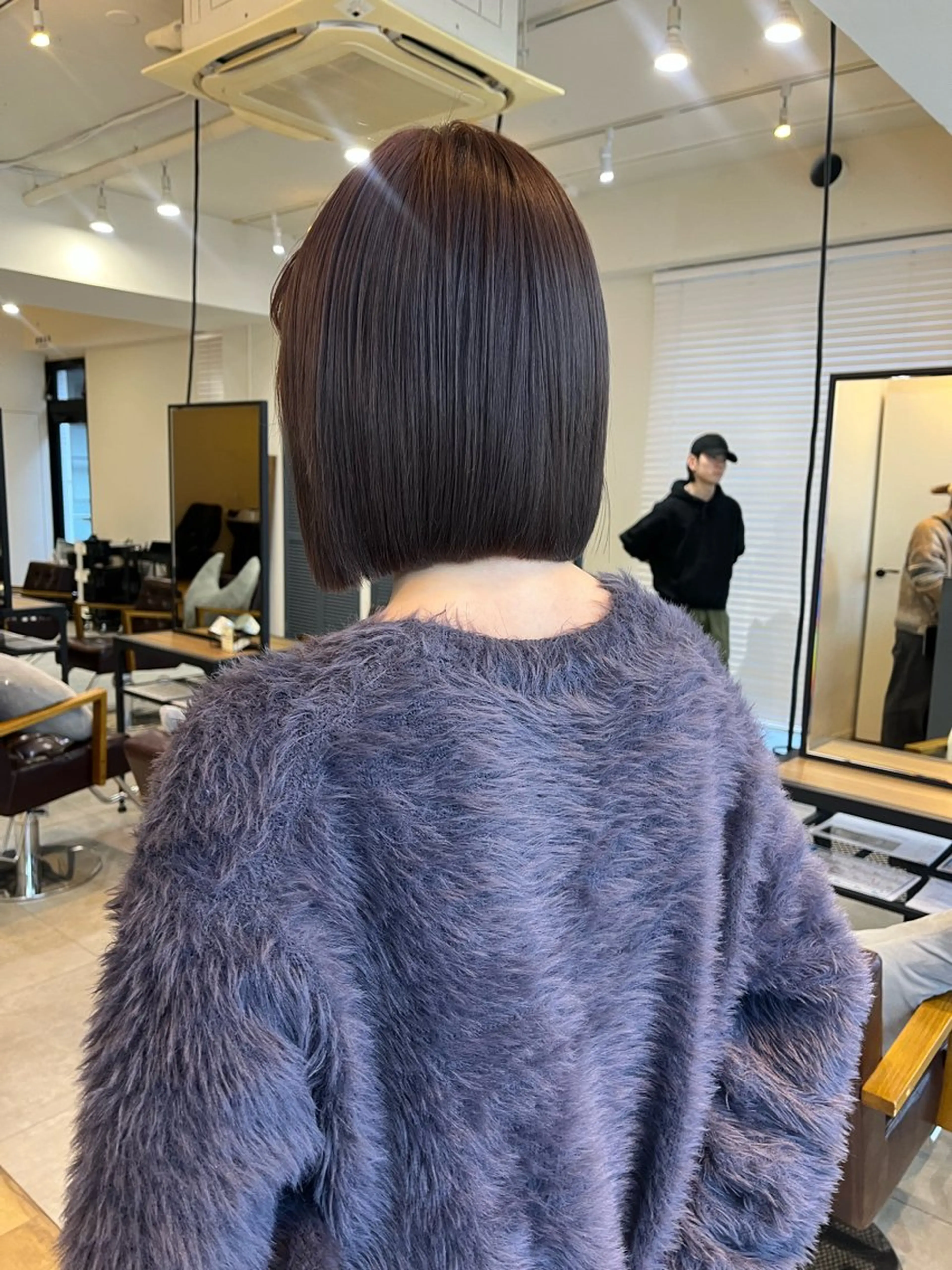 ミディアム Côte所属・レイヤー/ボブカット ゆい/Côte表参道のヘアスタイル