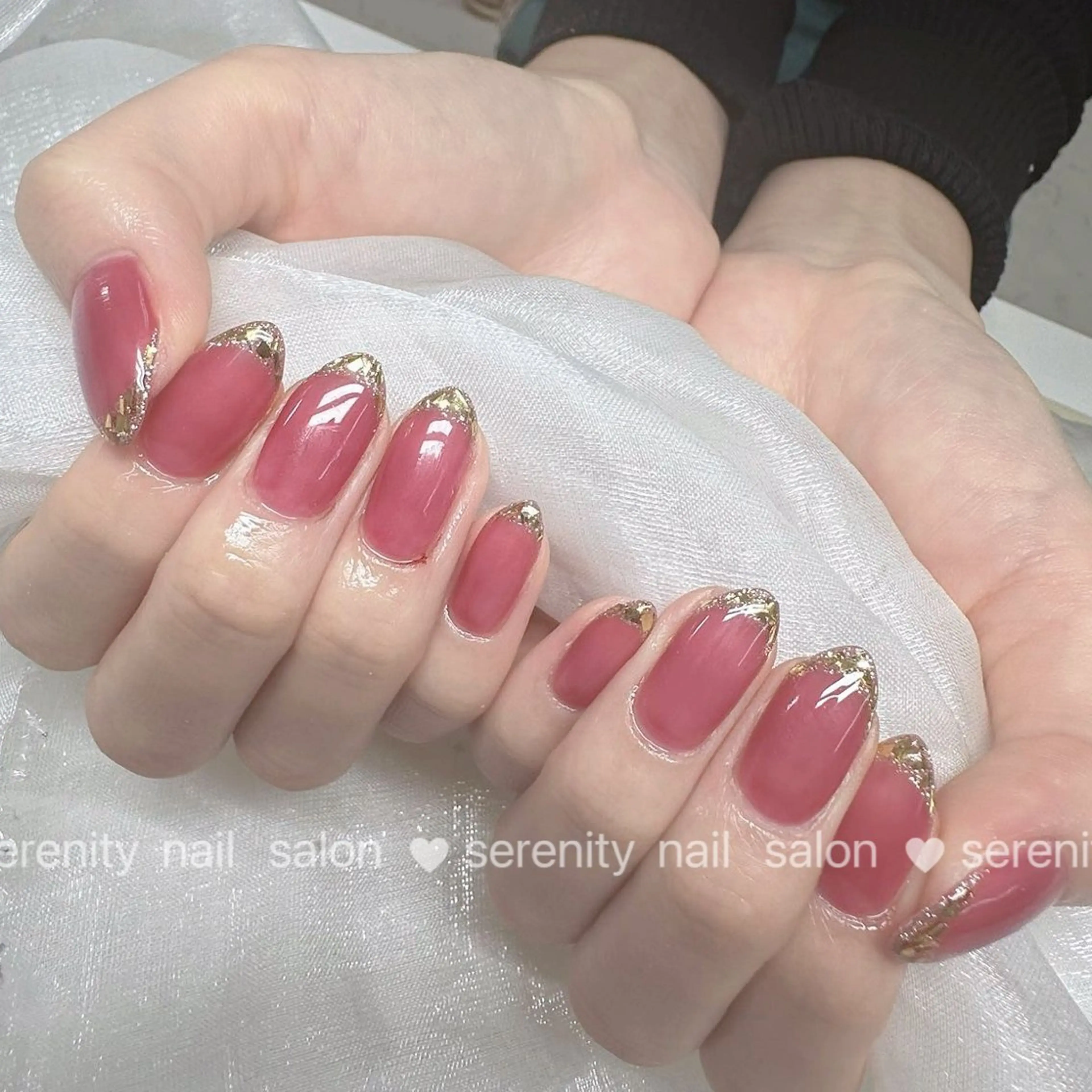 ネイル ハンドネイル ハンドケア ✨Serenity ワンホンネイルのネイルデザイン