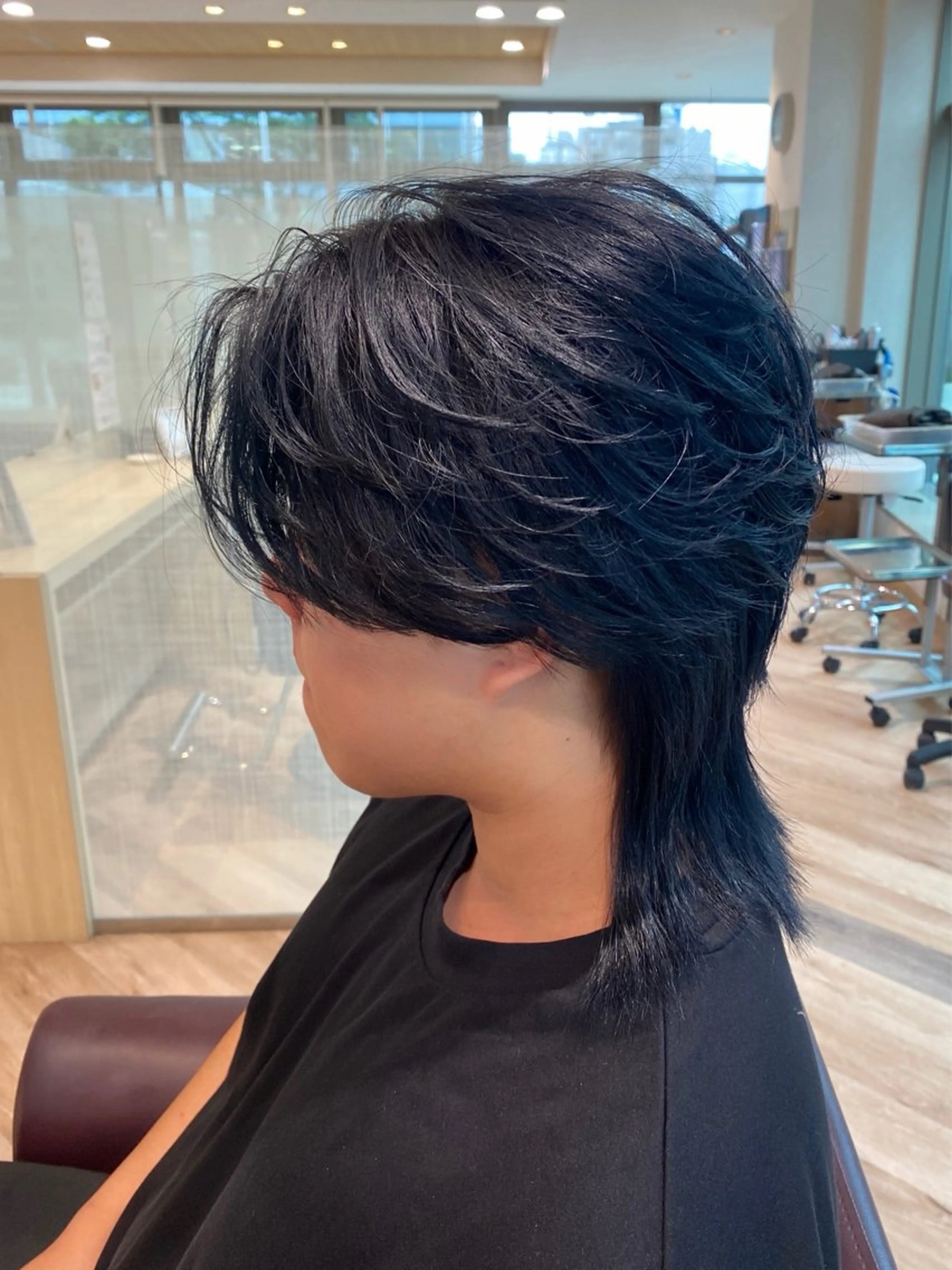 メンズ メンズ特化/フェザー /パーマ/伊勢元のヘアスタイル