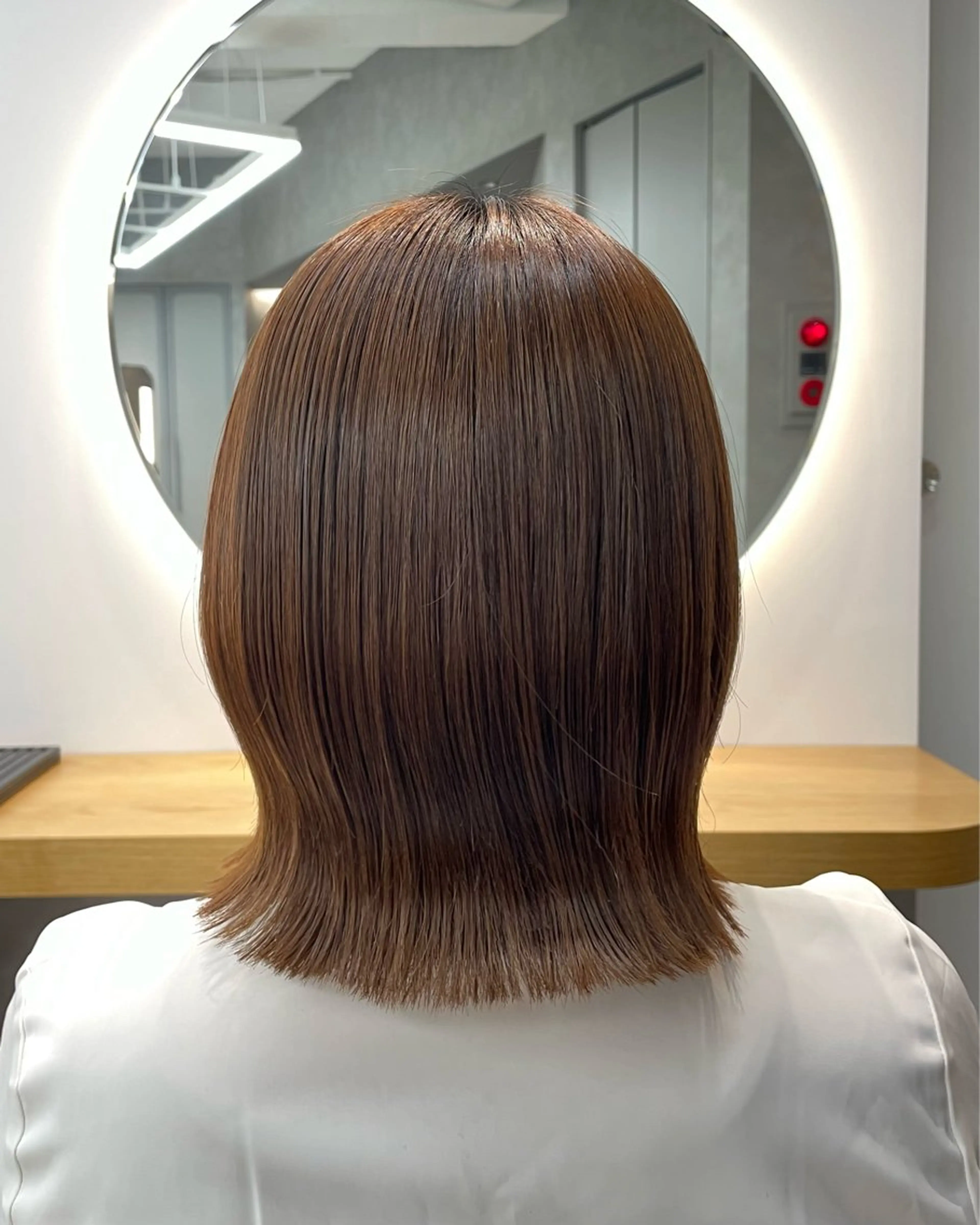 ショート ボブ くびれヘア 澤 佑華 🎀 透明感カラーのヘアスタイル