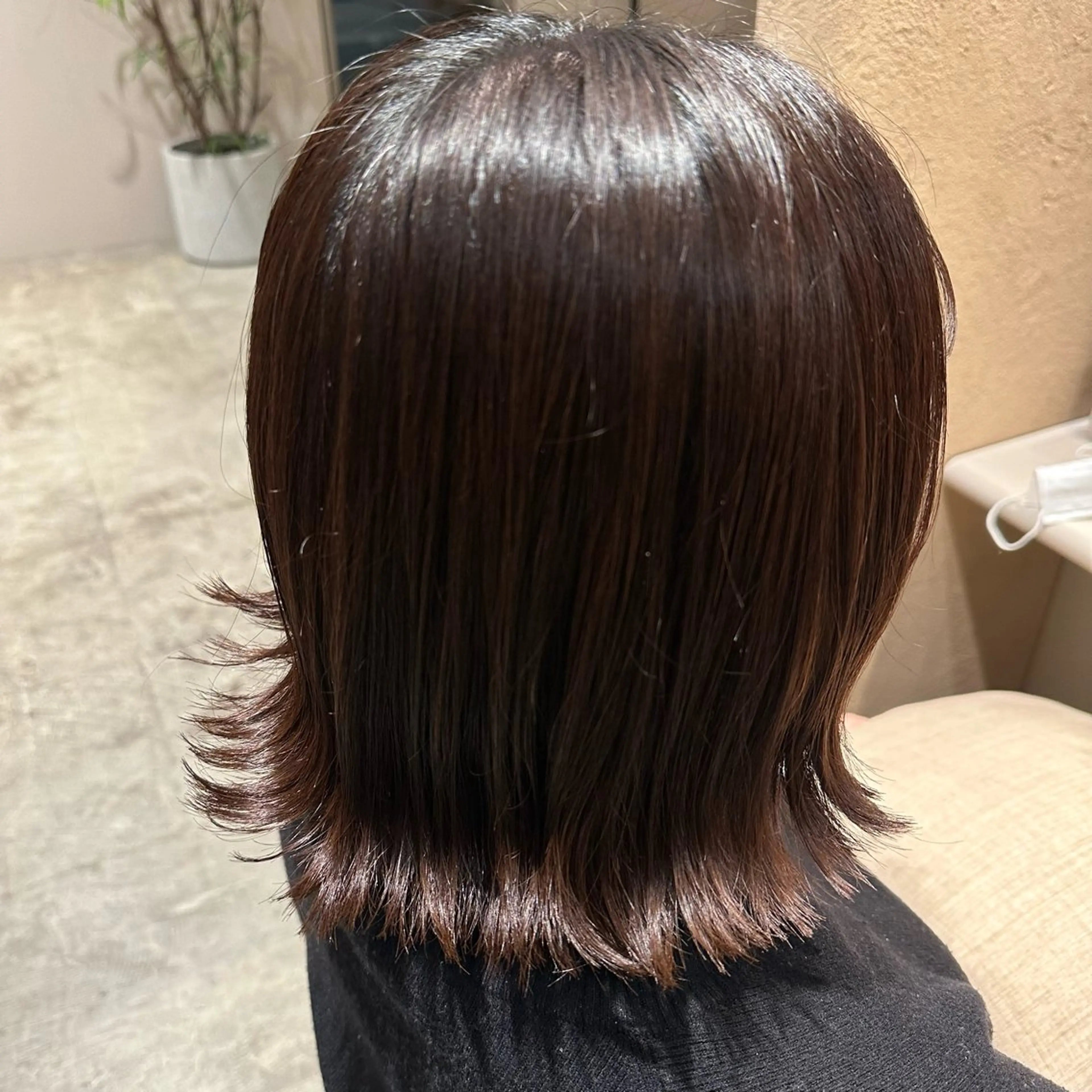 ショート ヘアアレンジ ボブ 飯島 美海のヘアスタイル