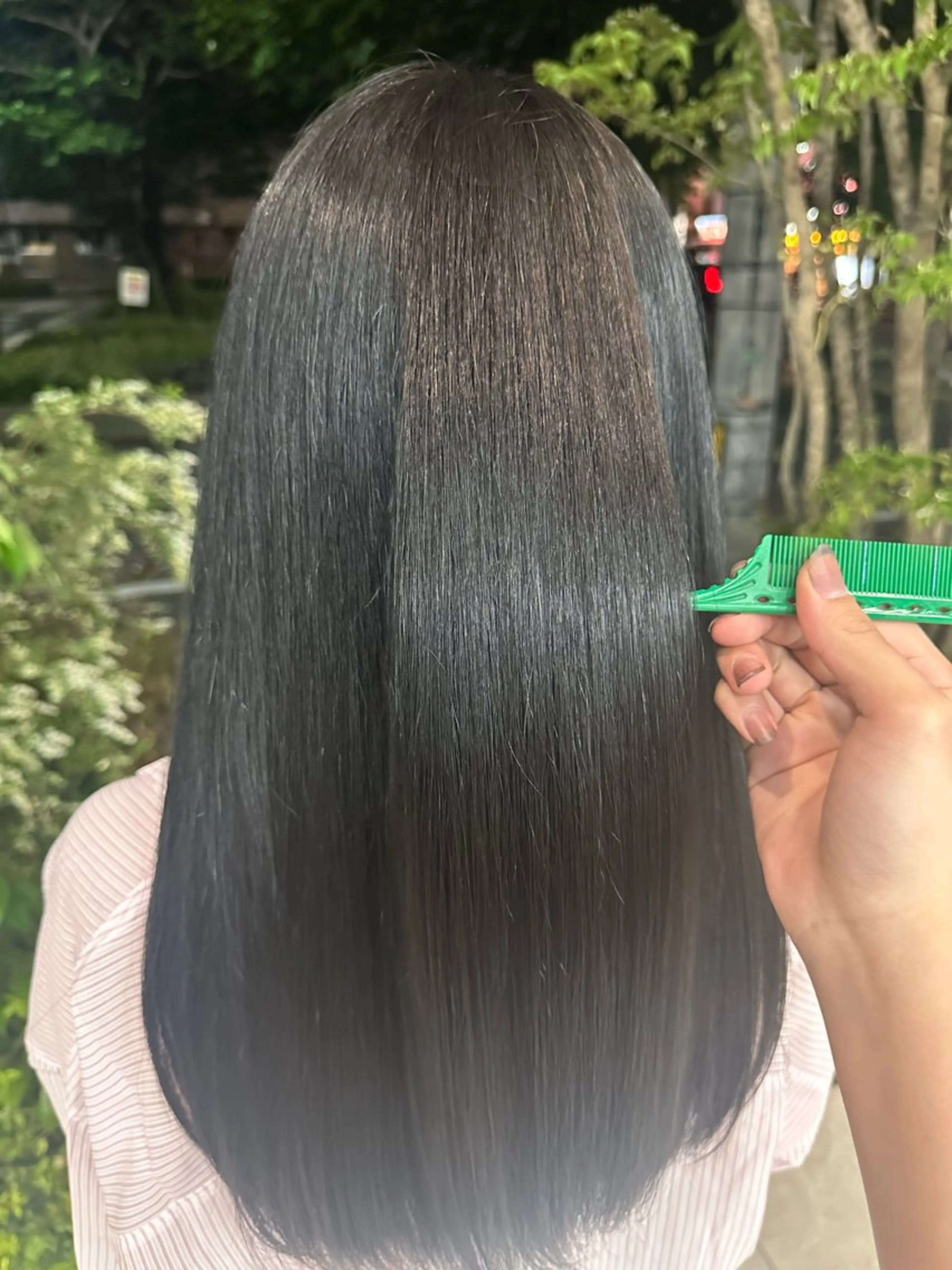 ロング カラー カット トリートメント mina/暖色カラー /骨格矯正カットのヘアスタイル