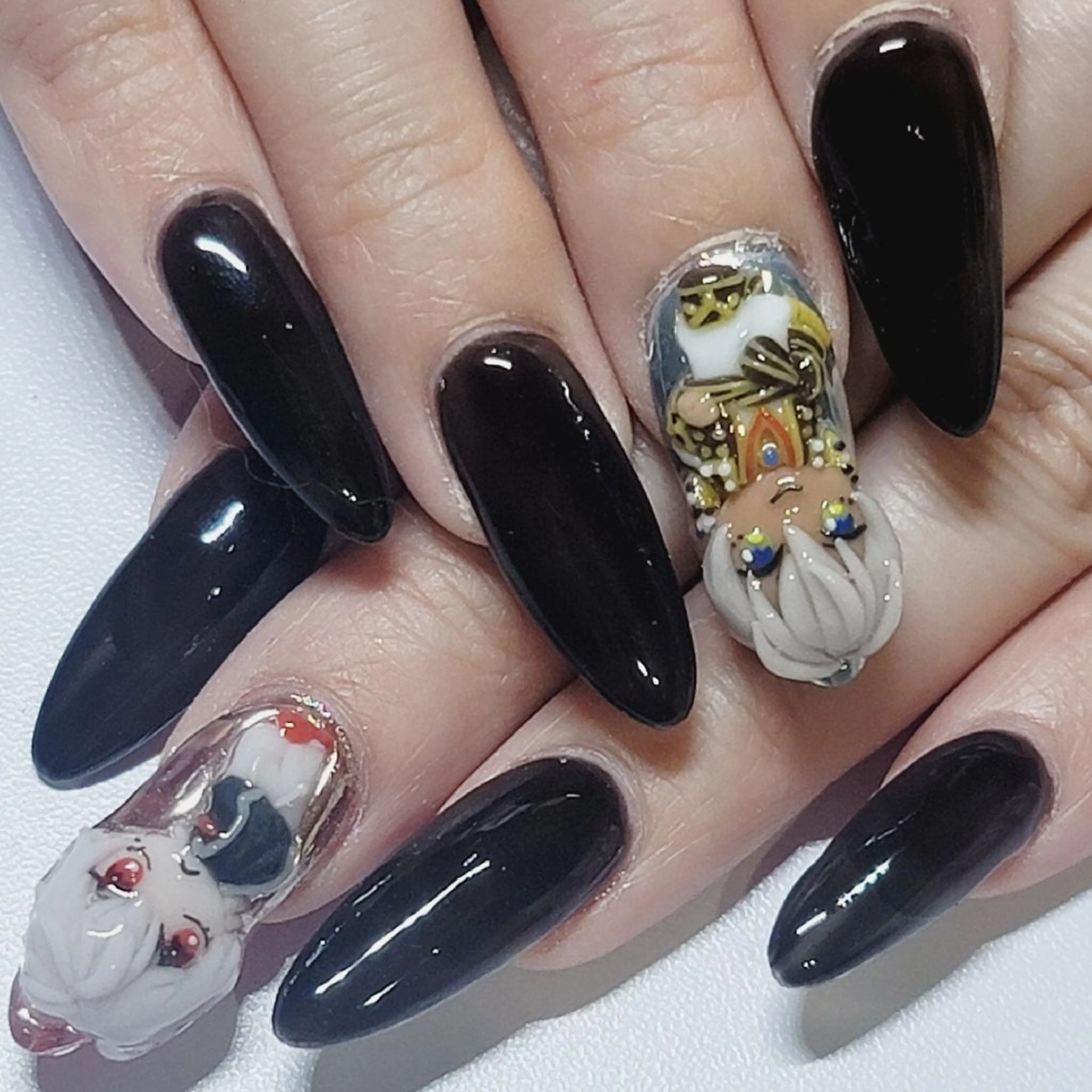 ネイル アートネイル ミラーネイル ハンドネイル よしだ ひろきのネイルデザイン