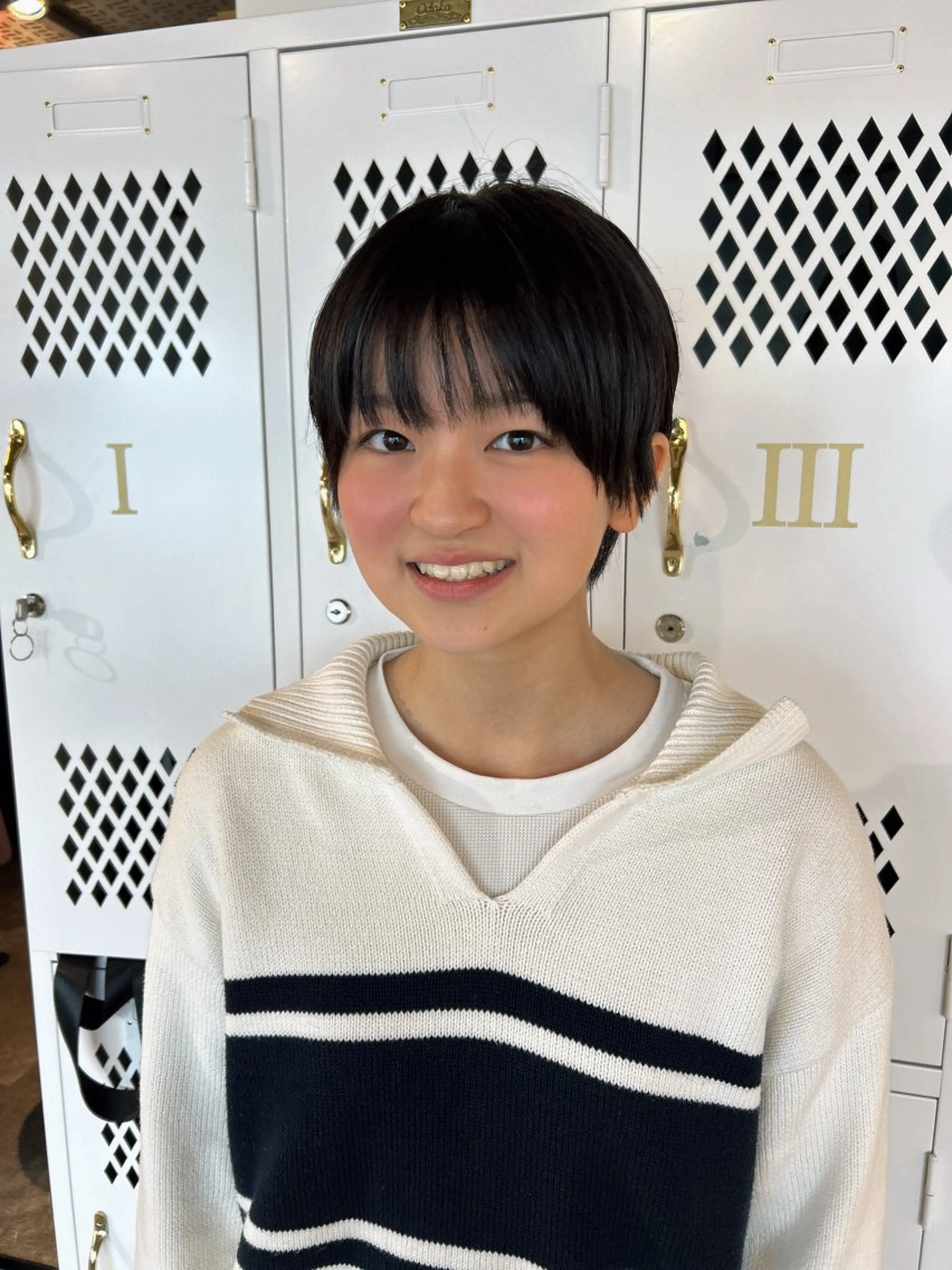 ショート ボブ ショートヘア カット 透明感カラー 暖色shihoのヘアスタイル