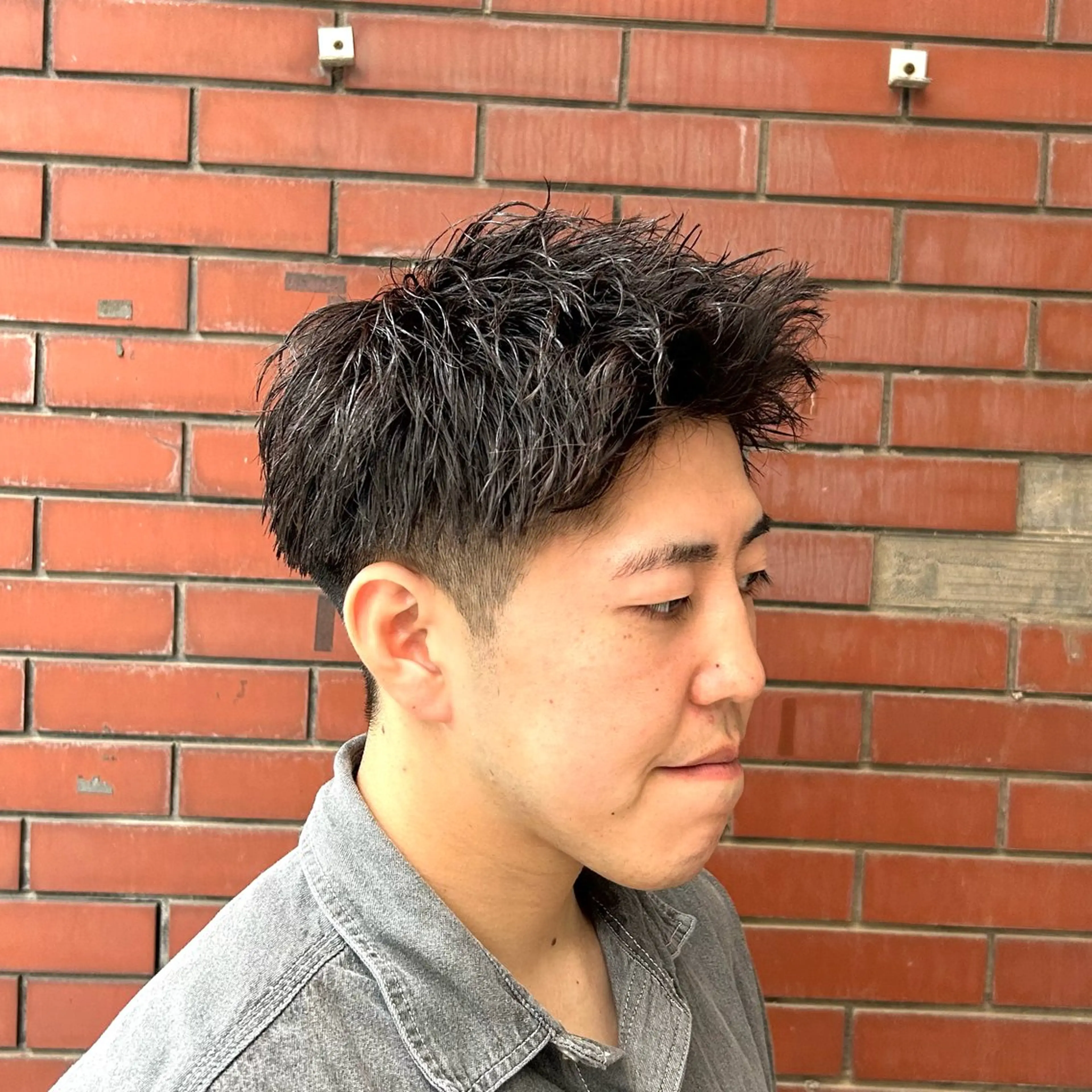 ショート メンズ カット 【メンズパーマ特化】 🍏網中勇喜のヘアスタイル