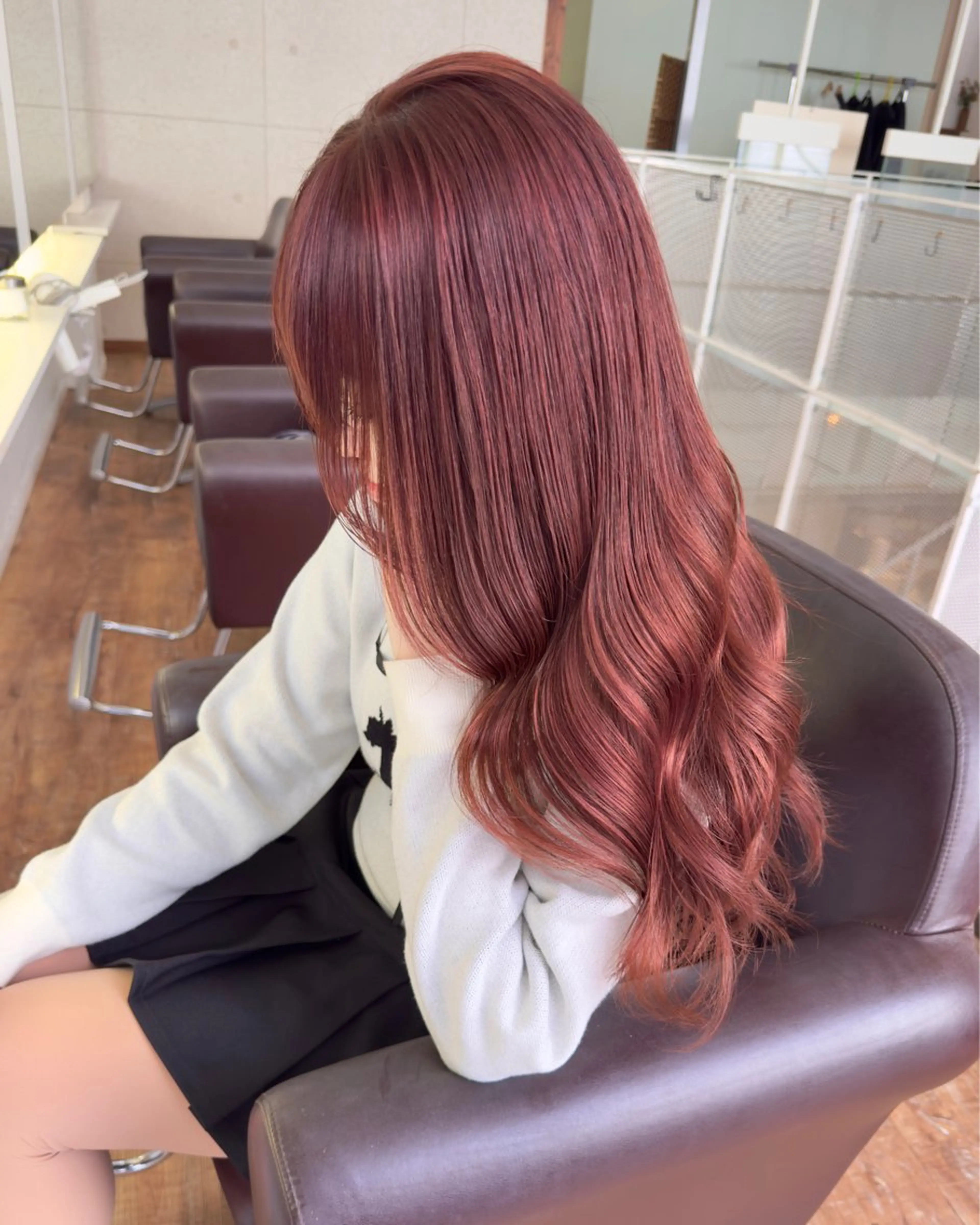 セミロング ヘアカラー トリートメント Hip's eyes 大宮のヘアスタイル