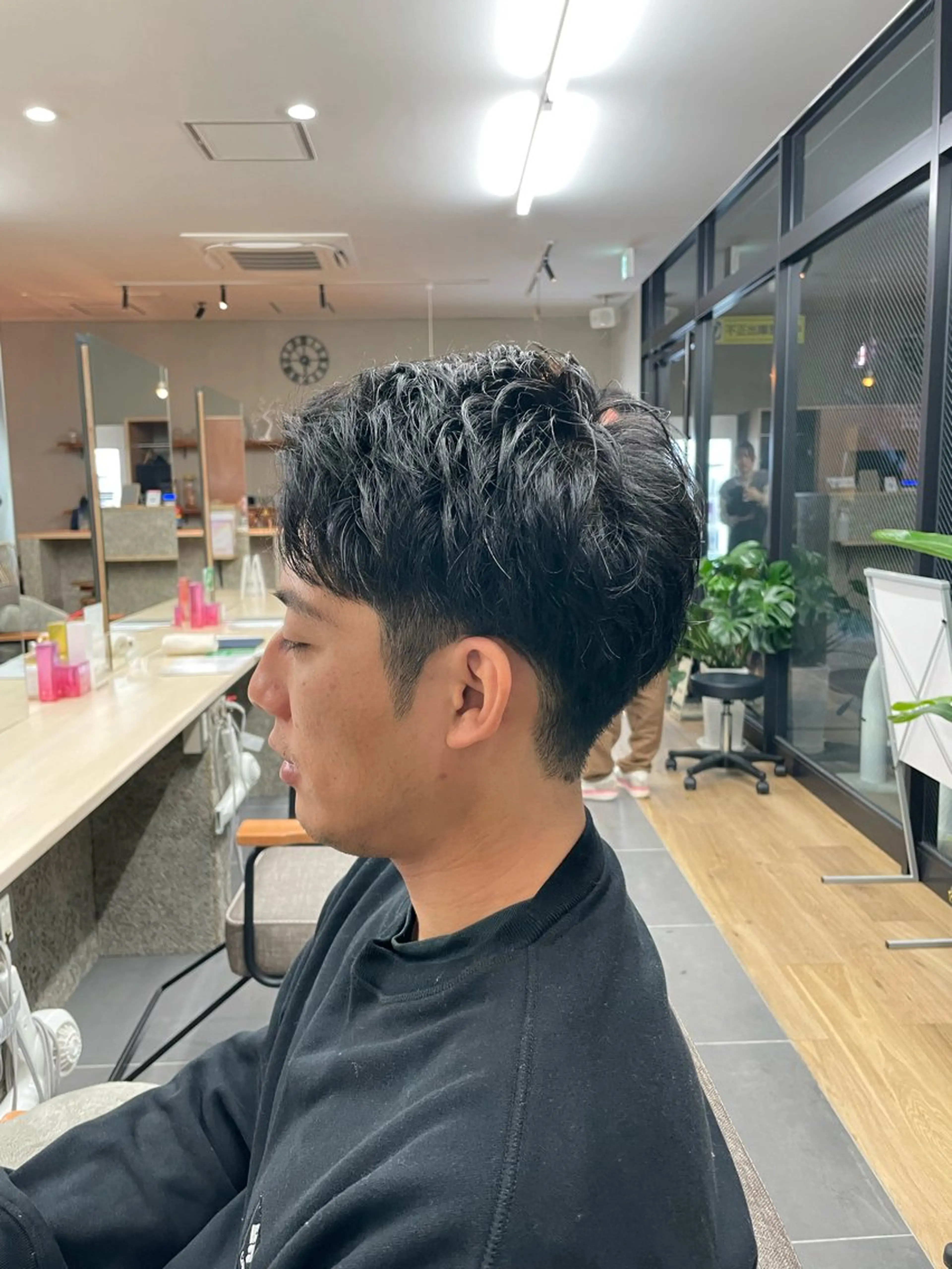 メンズ カット ヘッドスパ ヘアセット 遠藤 健登のヘアスタイル