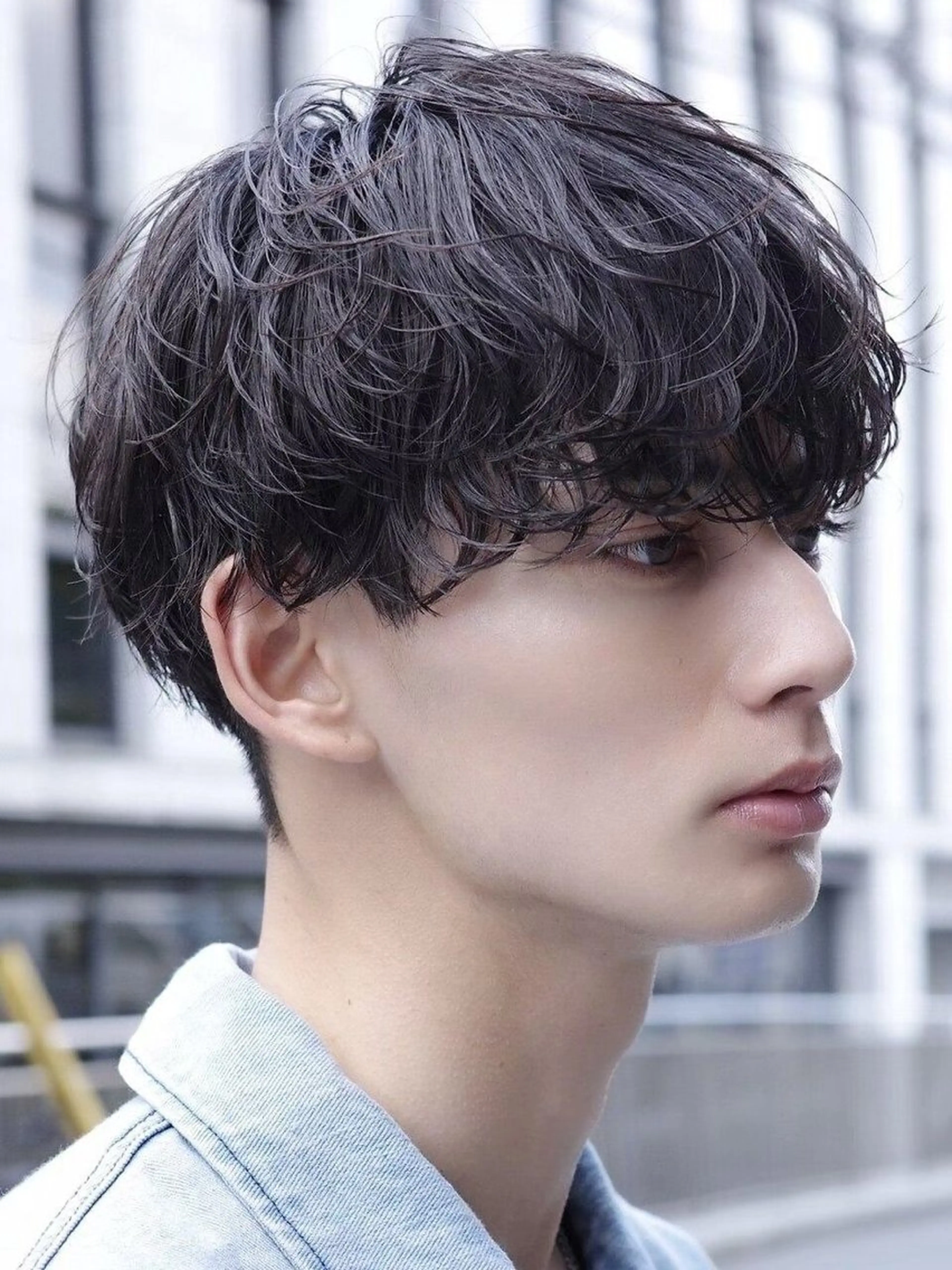 パーマ メンズ メンズパーマ fifth原宿 宮部蓮のヘアスタイル