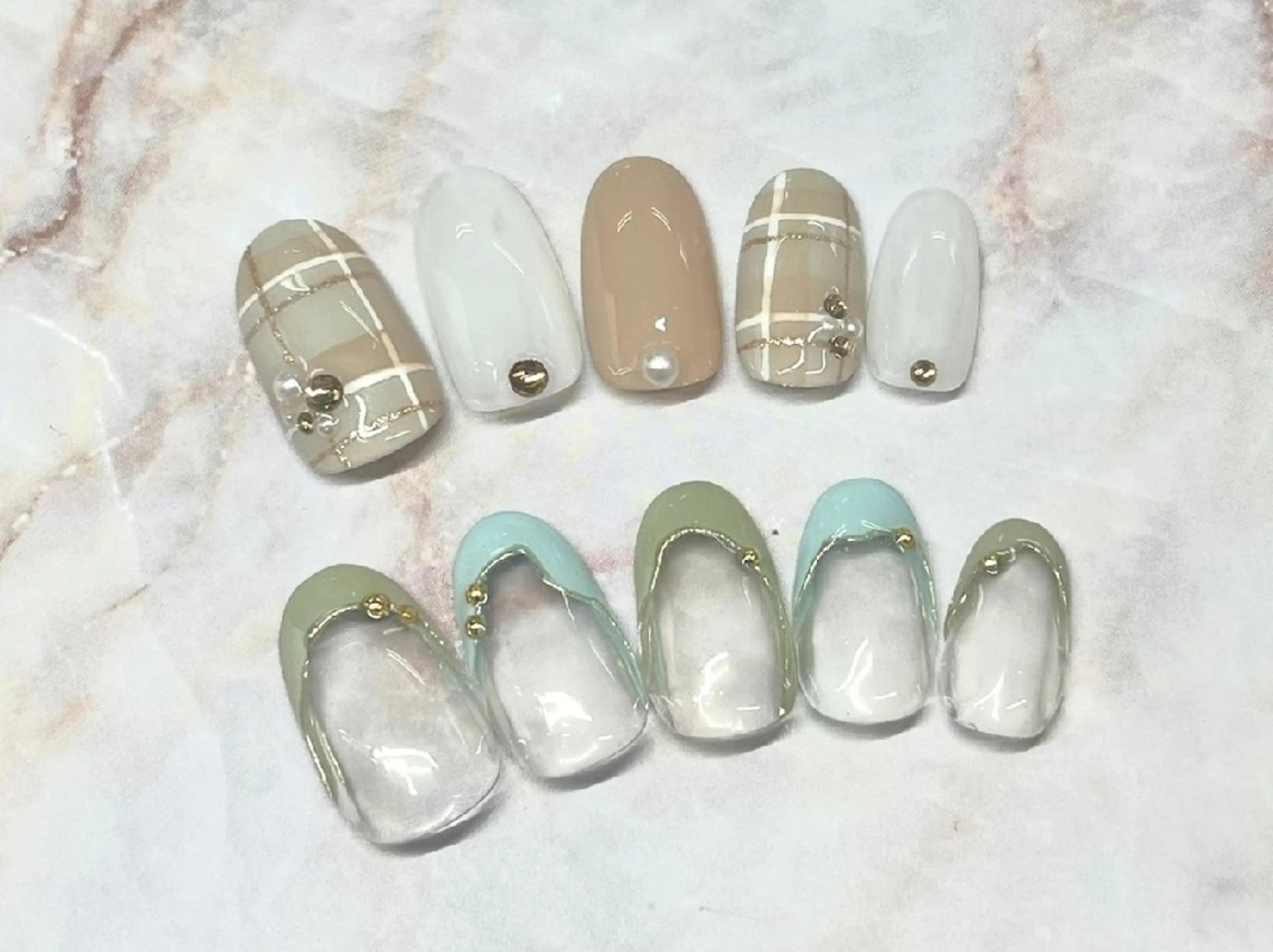 ネイル フレンチネイル Mxx[ミクス] Horigomeのネイルデザイン