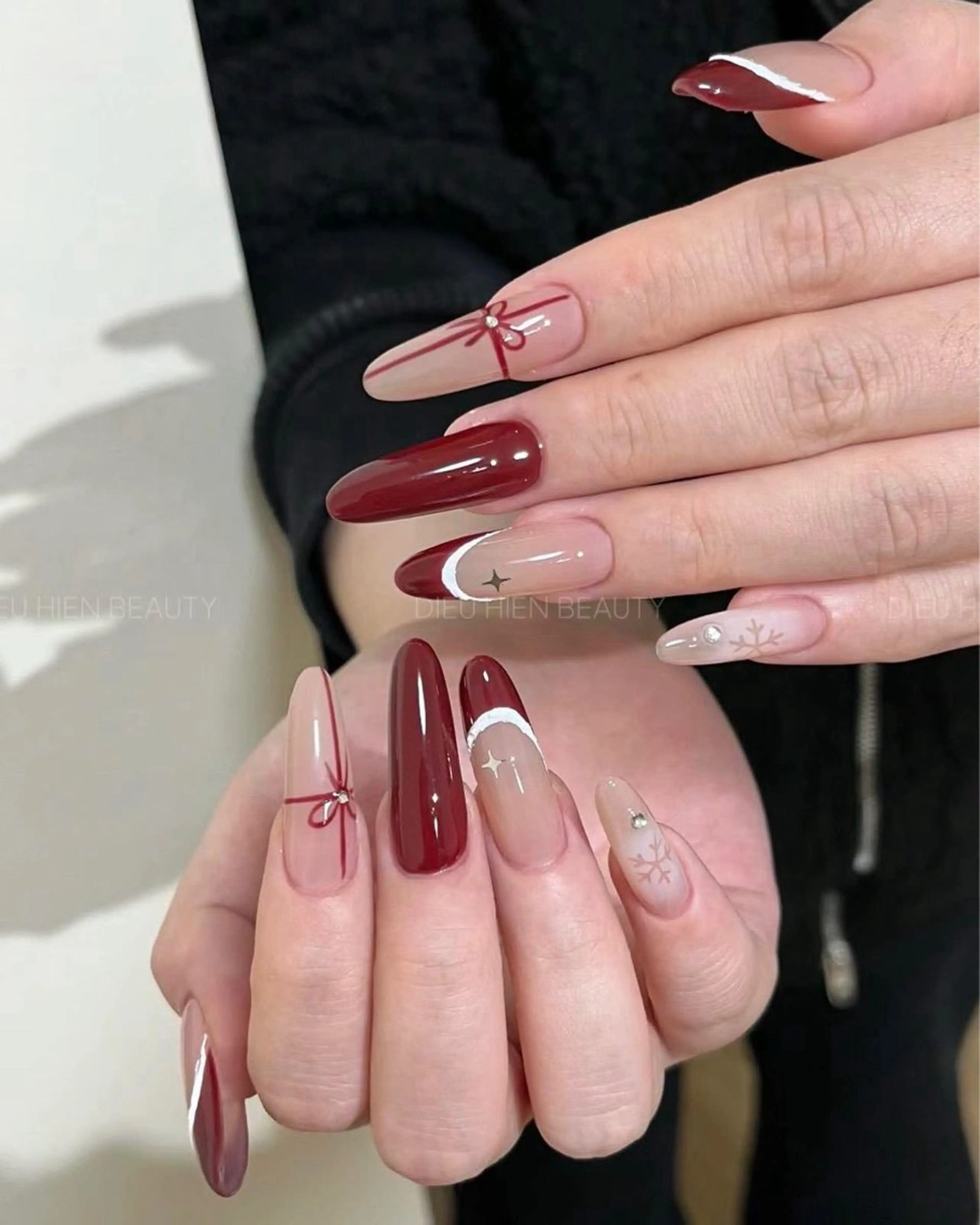 カラー O Ruby Nailのネイルデザイン