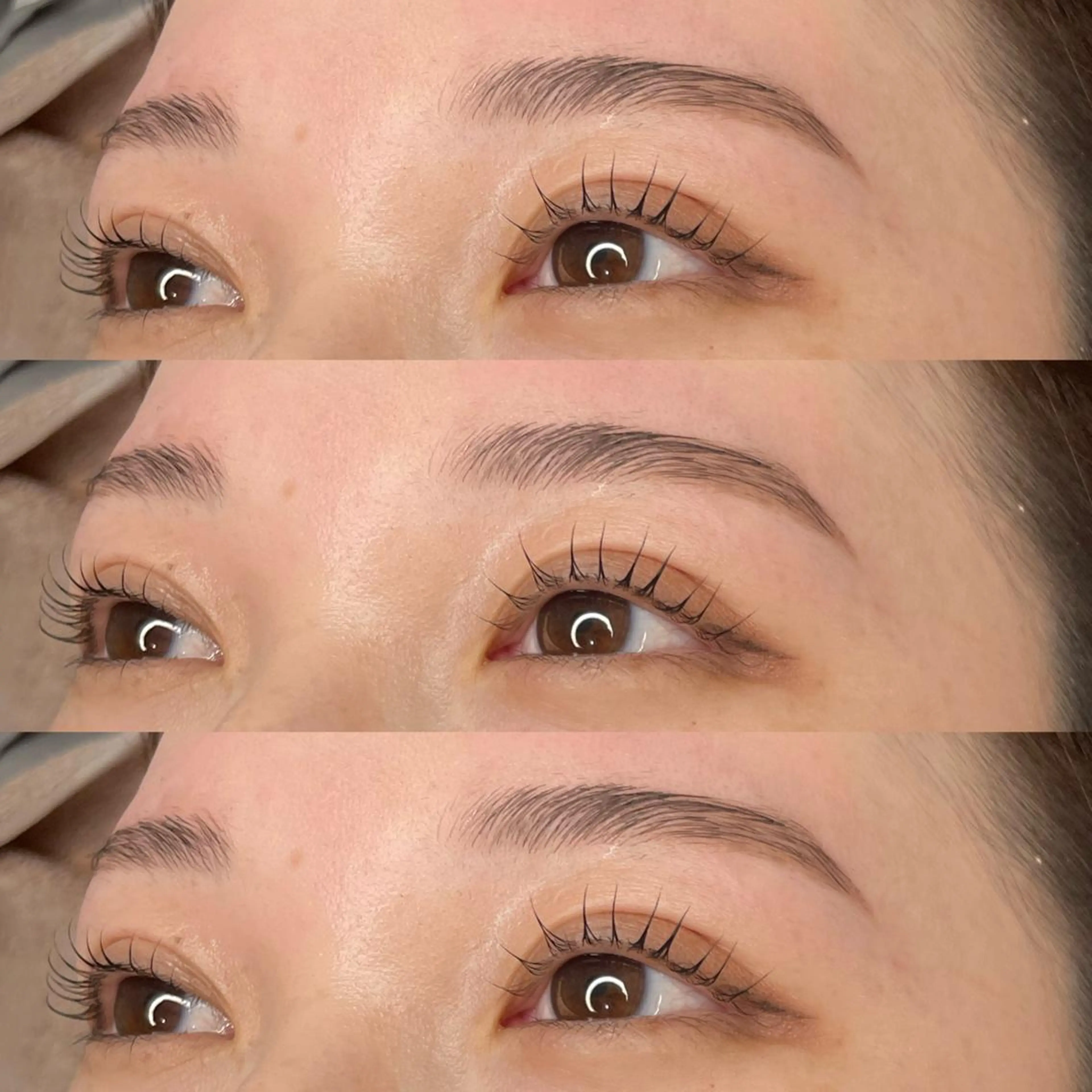 マツエク・マツパ 束感まつ毛 パリジェンヌラッシュリフト SecretBelle梅田北店所属・eye/blow 梅田店momoのマツエク・マツパデザイン