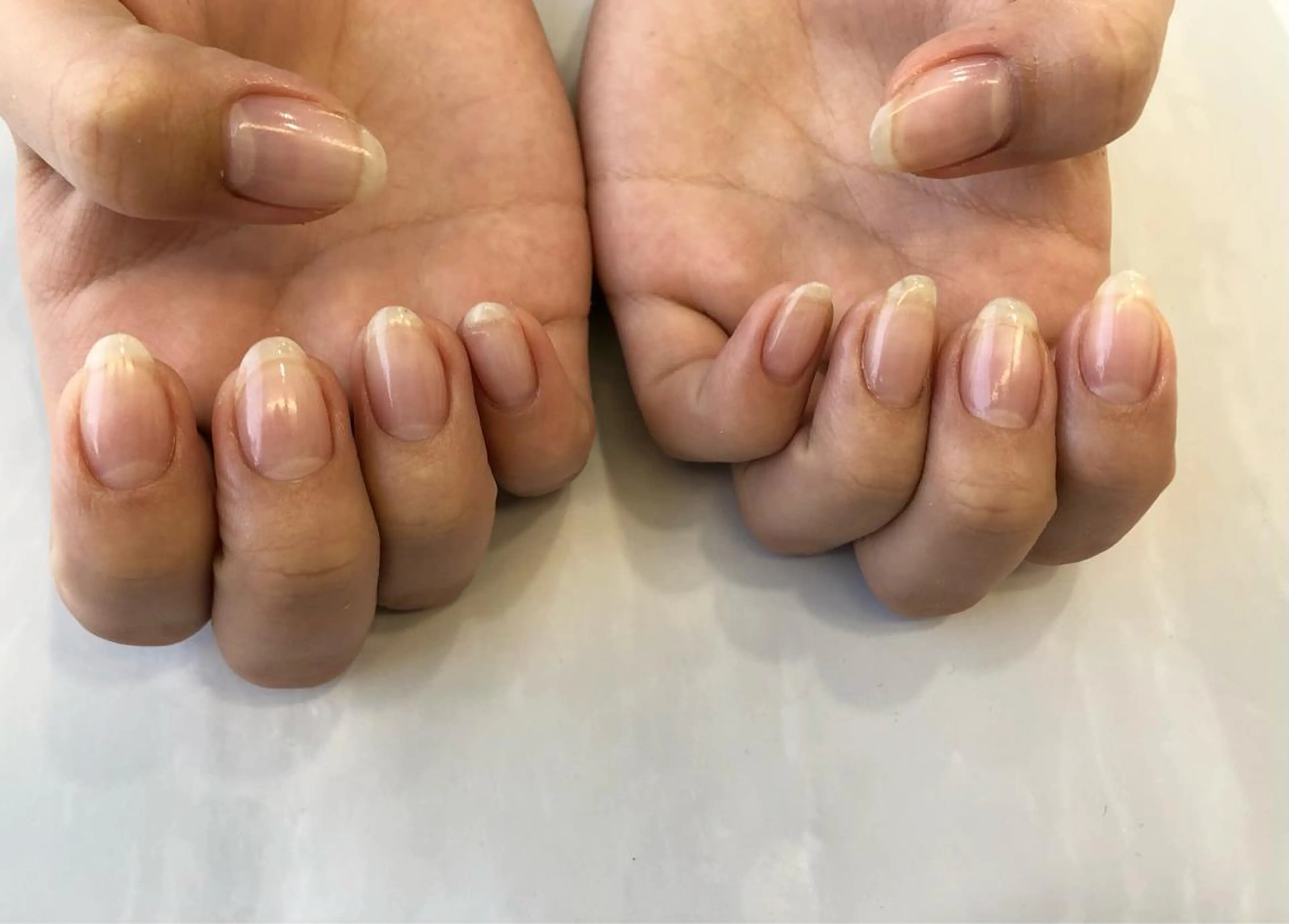 ネイル クリアネイル ジェルネイル ハンドネイル MELLMODE所属・Nakano Kanaのネイルデザイン