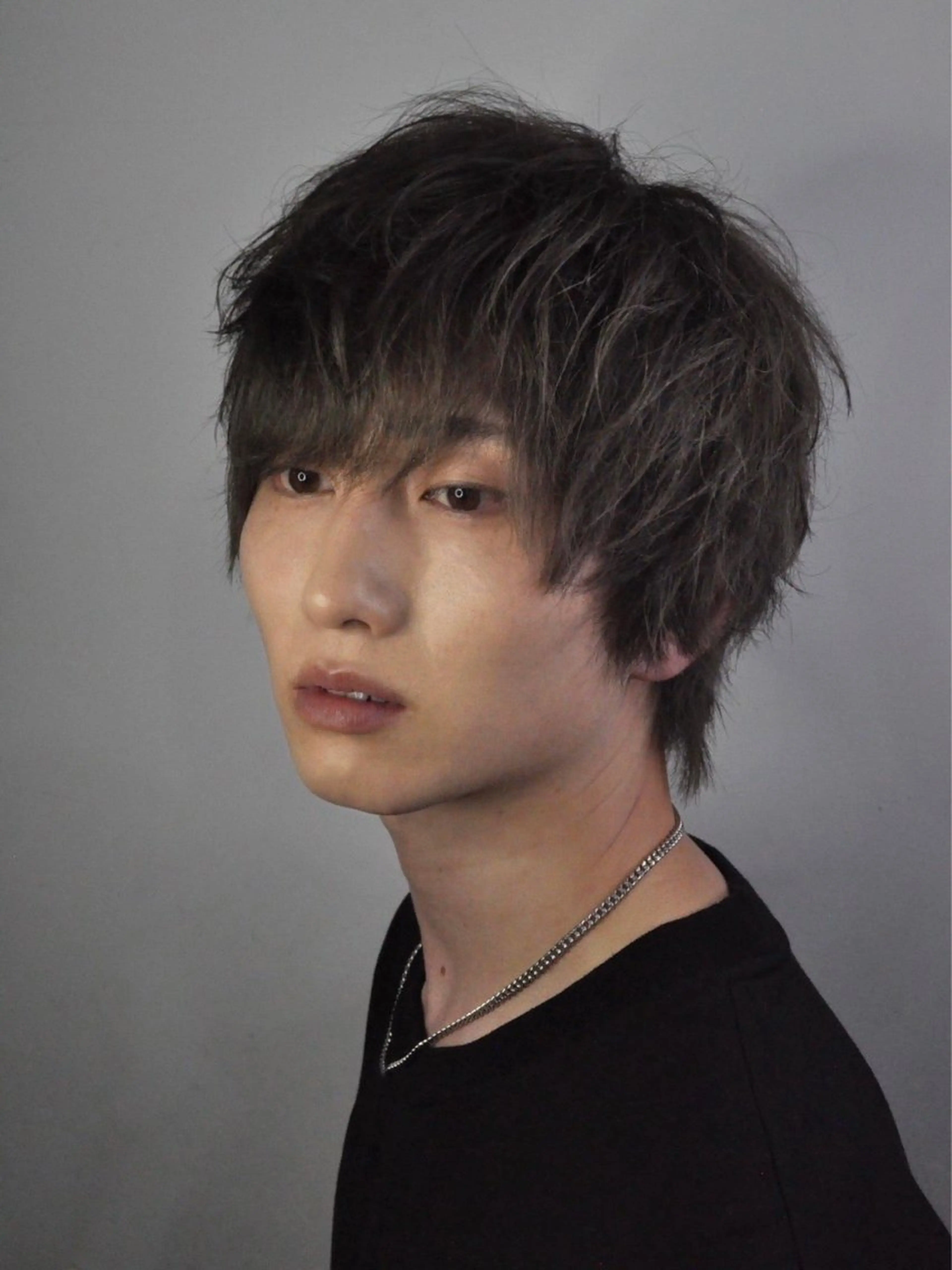 ミディアム カラー メンズ EN所属・EN 長澤 友吾のヘアスタイル