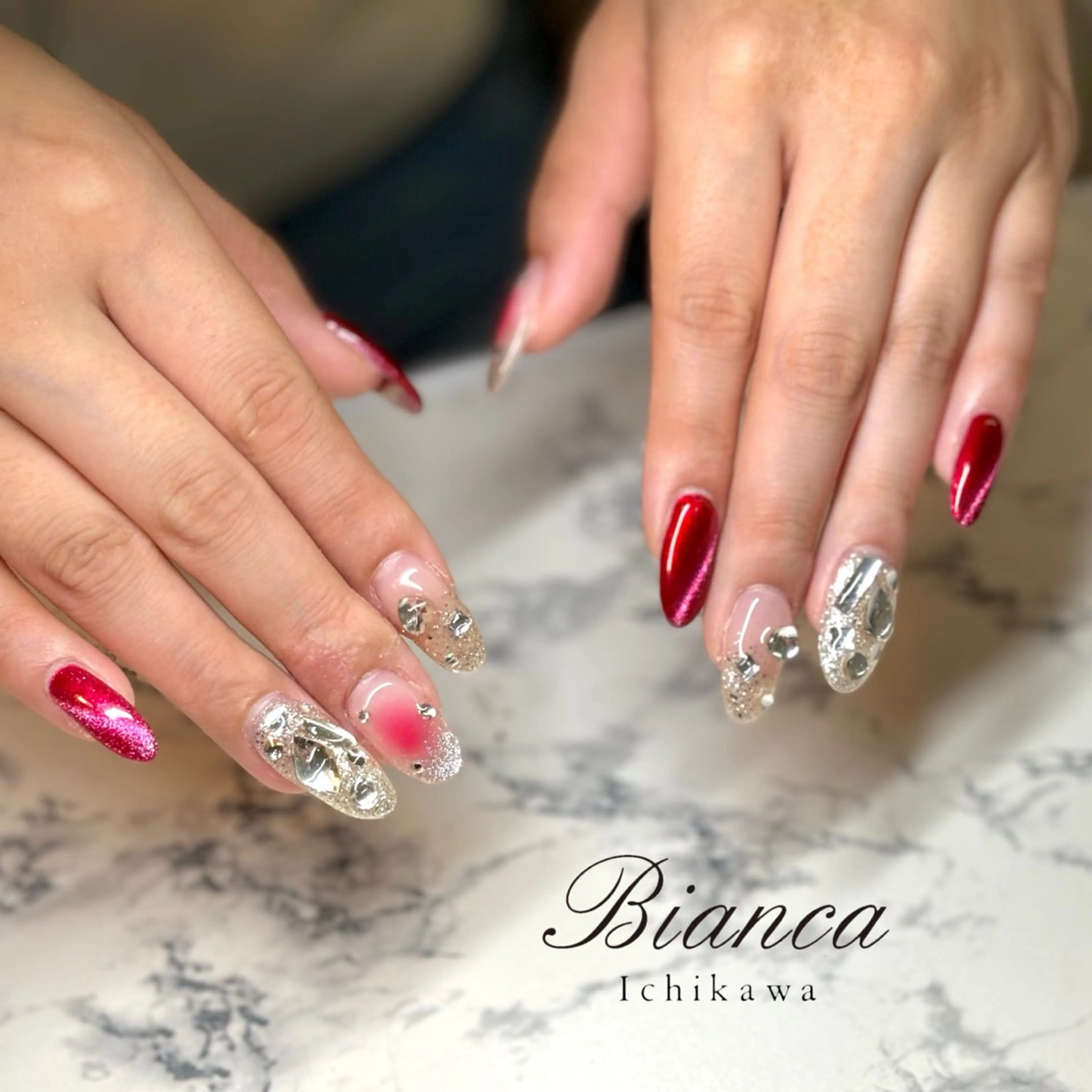 ネイル ハンドネイル 🕊️Bianca 児玉🕊️のネイルデザイン