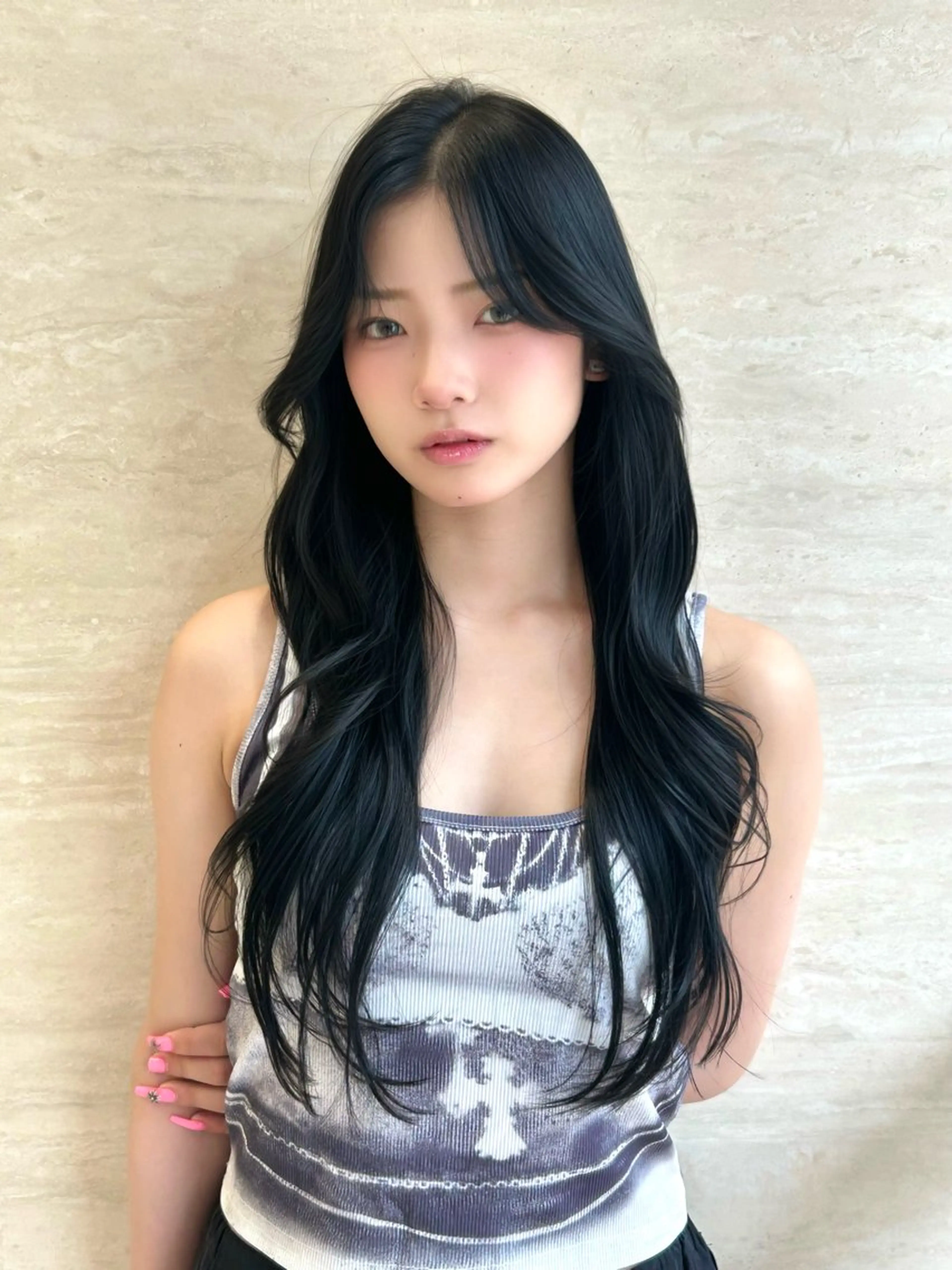 ロング PULSE yokohama所属・PULSE ASAHIのヘアスタイル