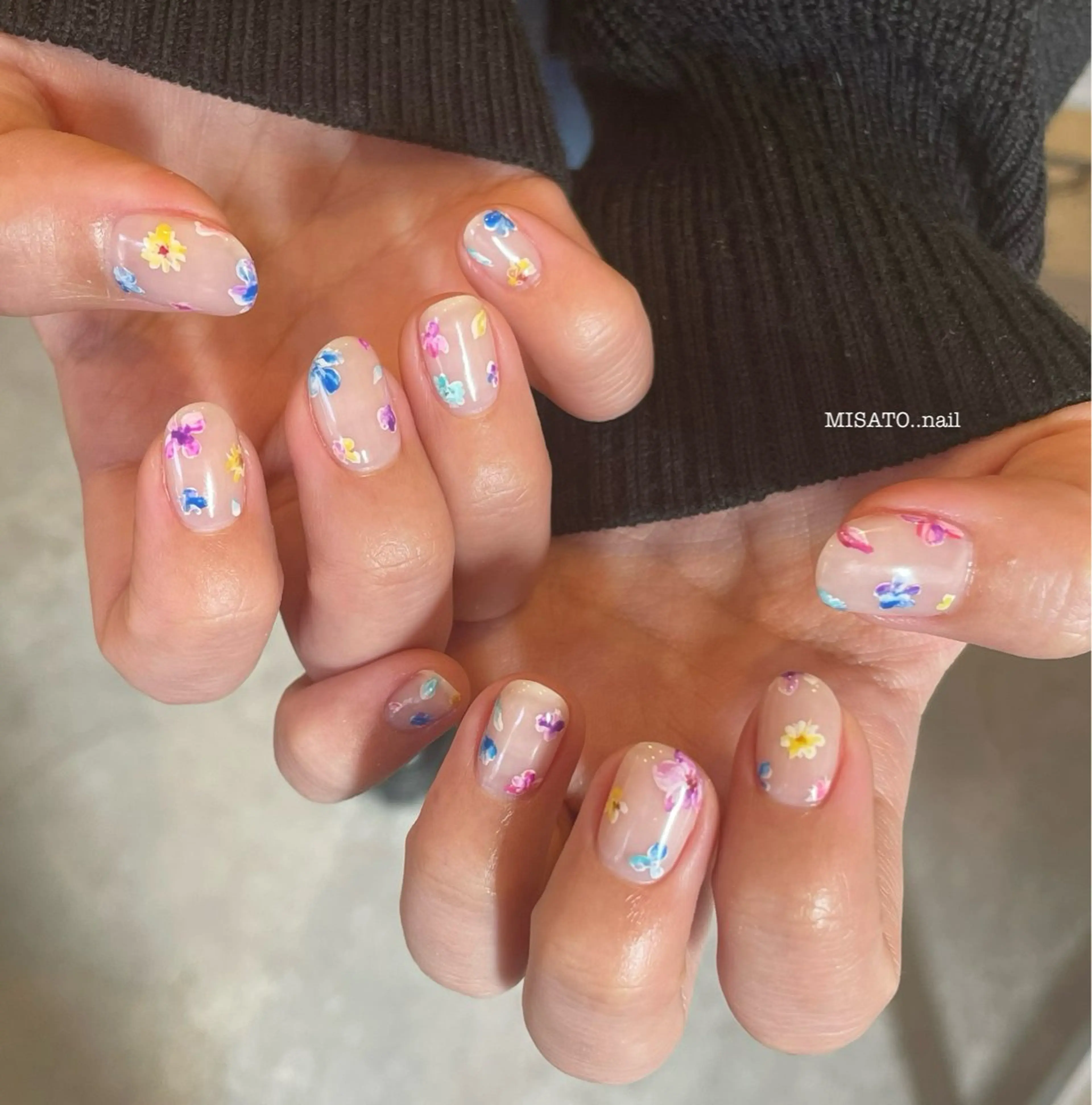 ネイル ハンドネイル coup-de-vent（クードヴァン）所属・MISATO nailのネイルデザイン