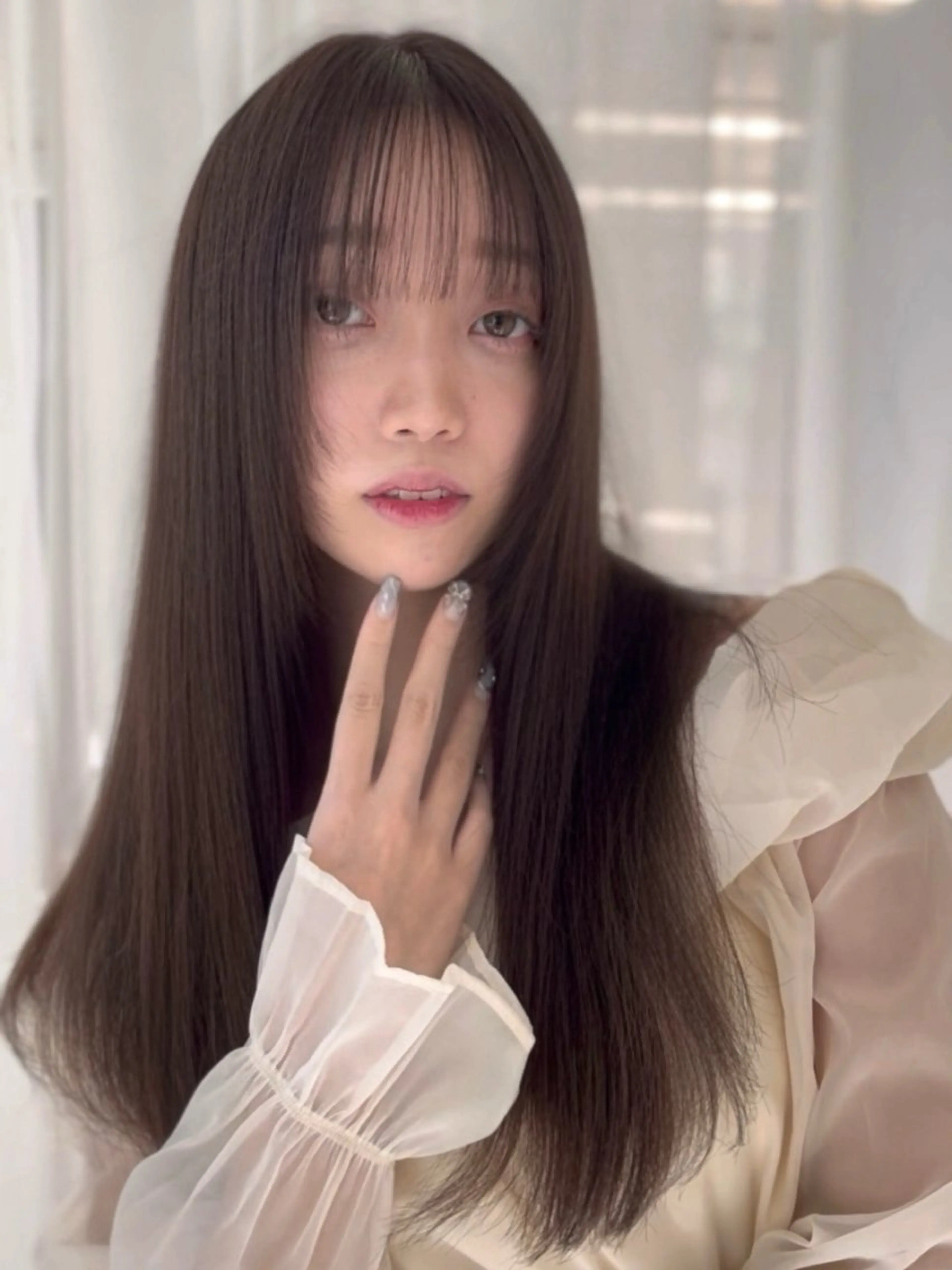 セミロング カラー パーマ ヘアアレンジ メンズ メンズ韓国風 くびれヘア 韓国風ヘア レイヤーカット 韓国ヘア×顔まわり 🇰🇷和知拓郎のヘアスタイル