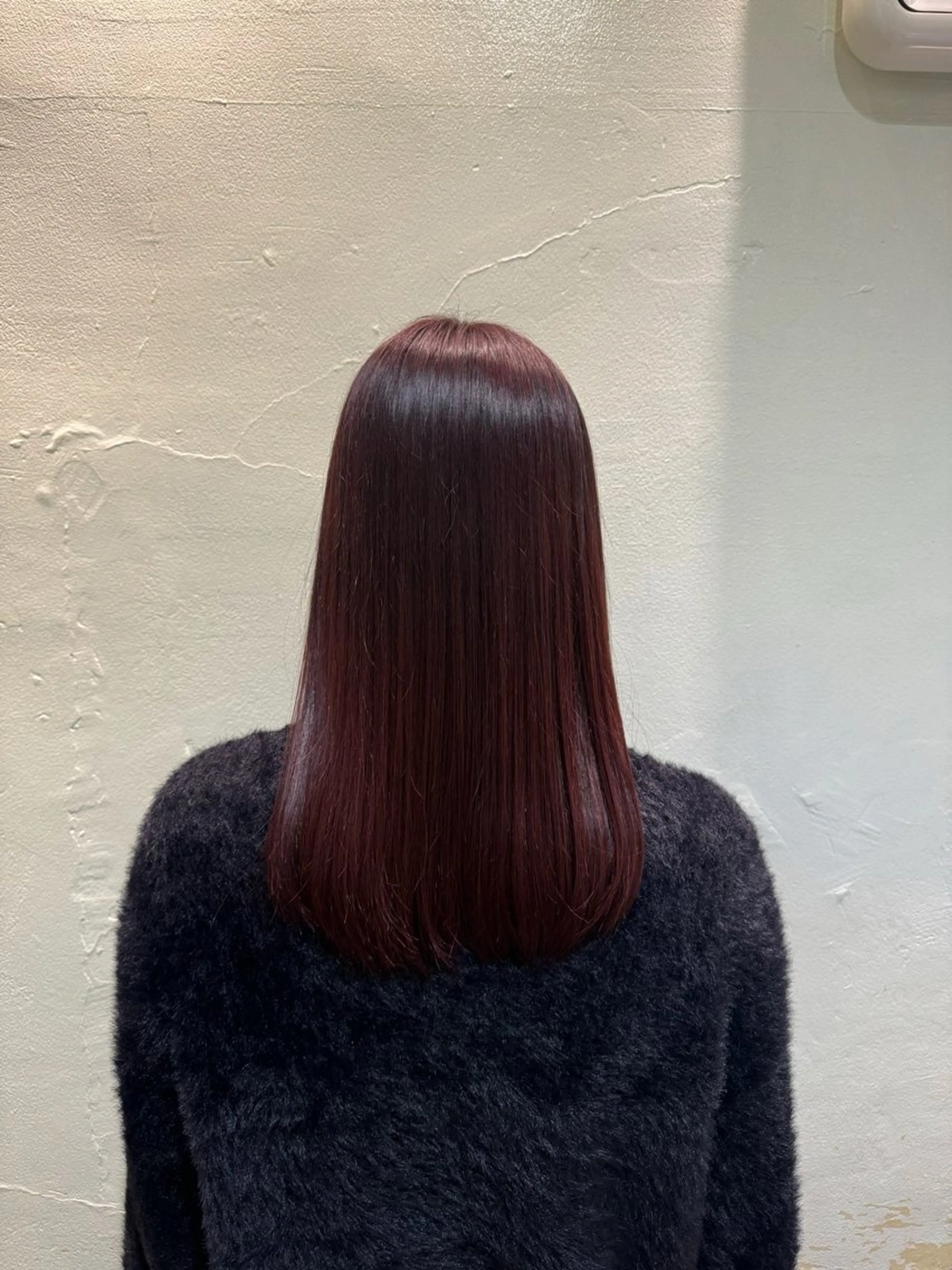 カラー 田中 日菜のヘアスタイル