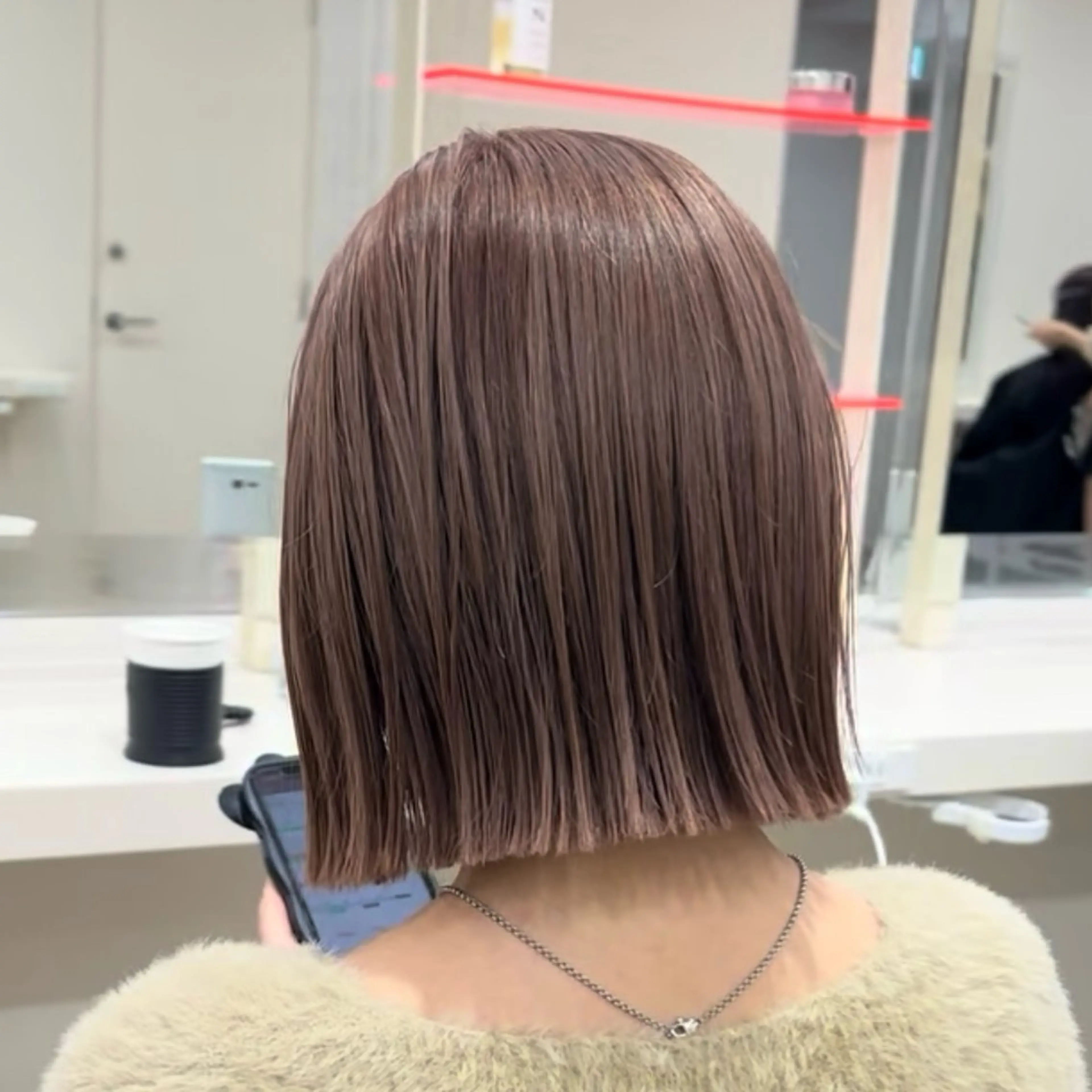 ショート カット ヘアカラー トリートメント ヘアセット ✨池袋で1番キレイな ボブ✂️ケンボーのヘアスタイル