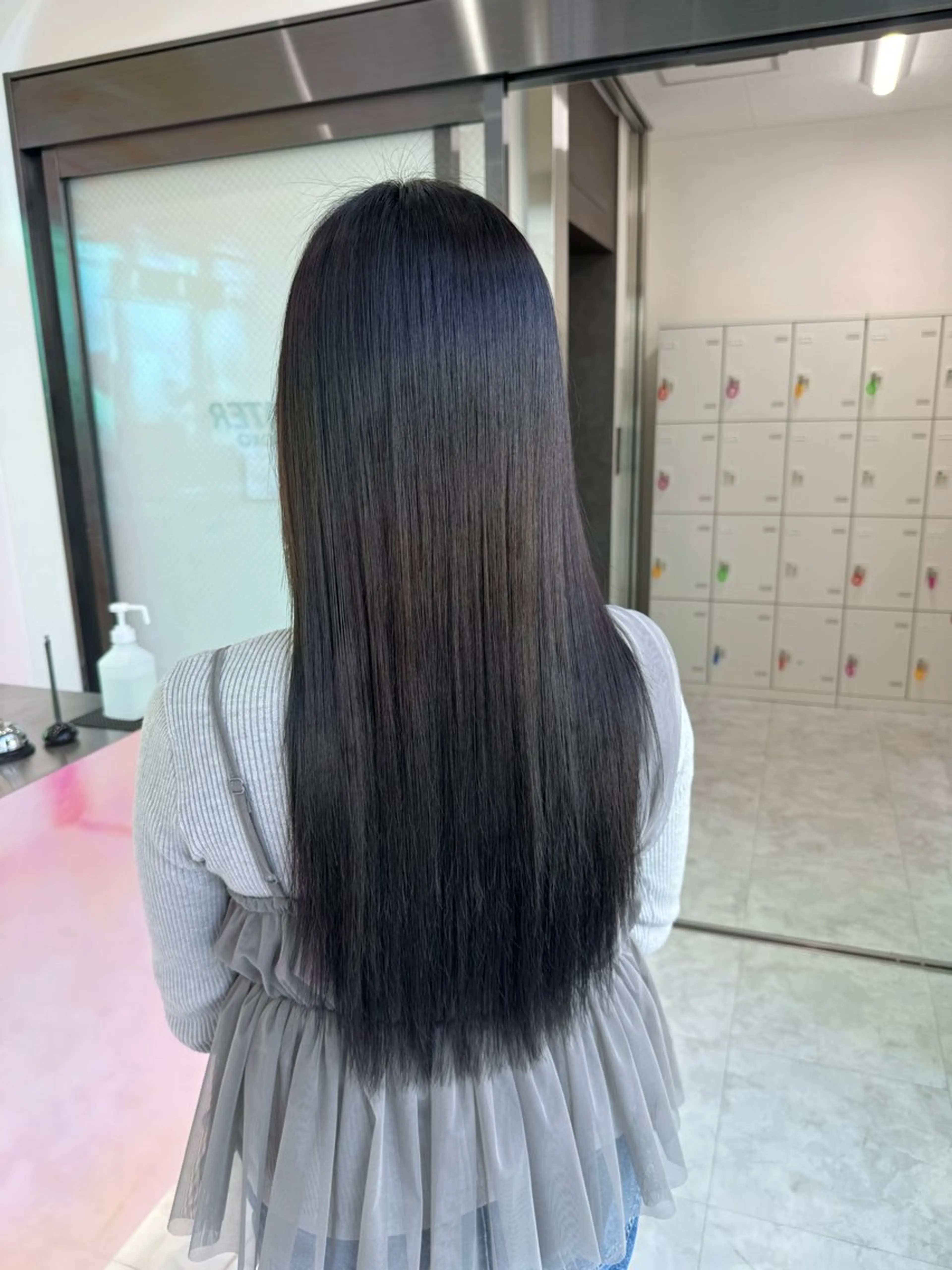 ロング カラー 黒髪 トリートメント ヘアセット ♡ブリーチカラー♡ Mirioのヘアスタイル