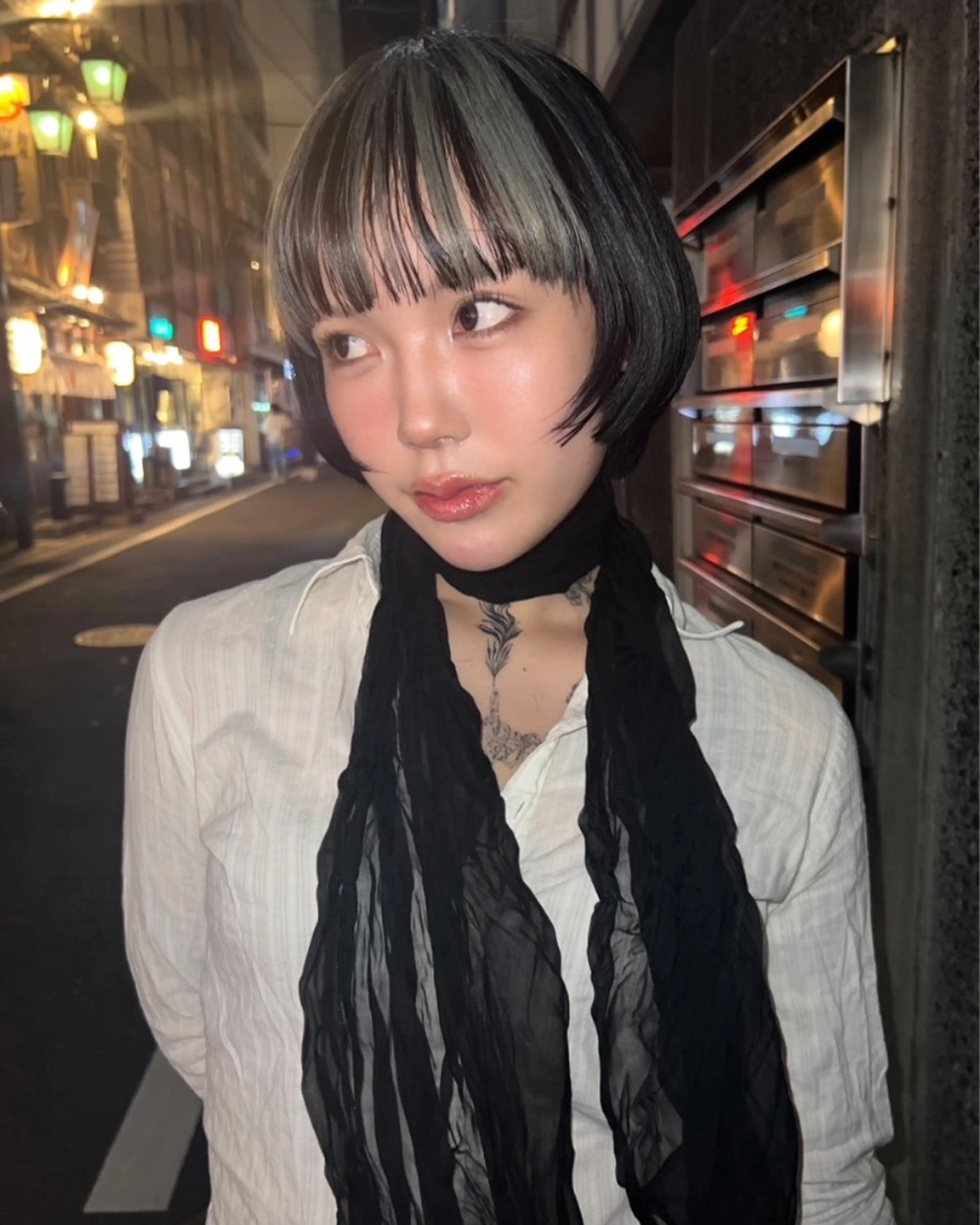 ミディアム レイヤーカット/ Riku🪐のヘアスタイル