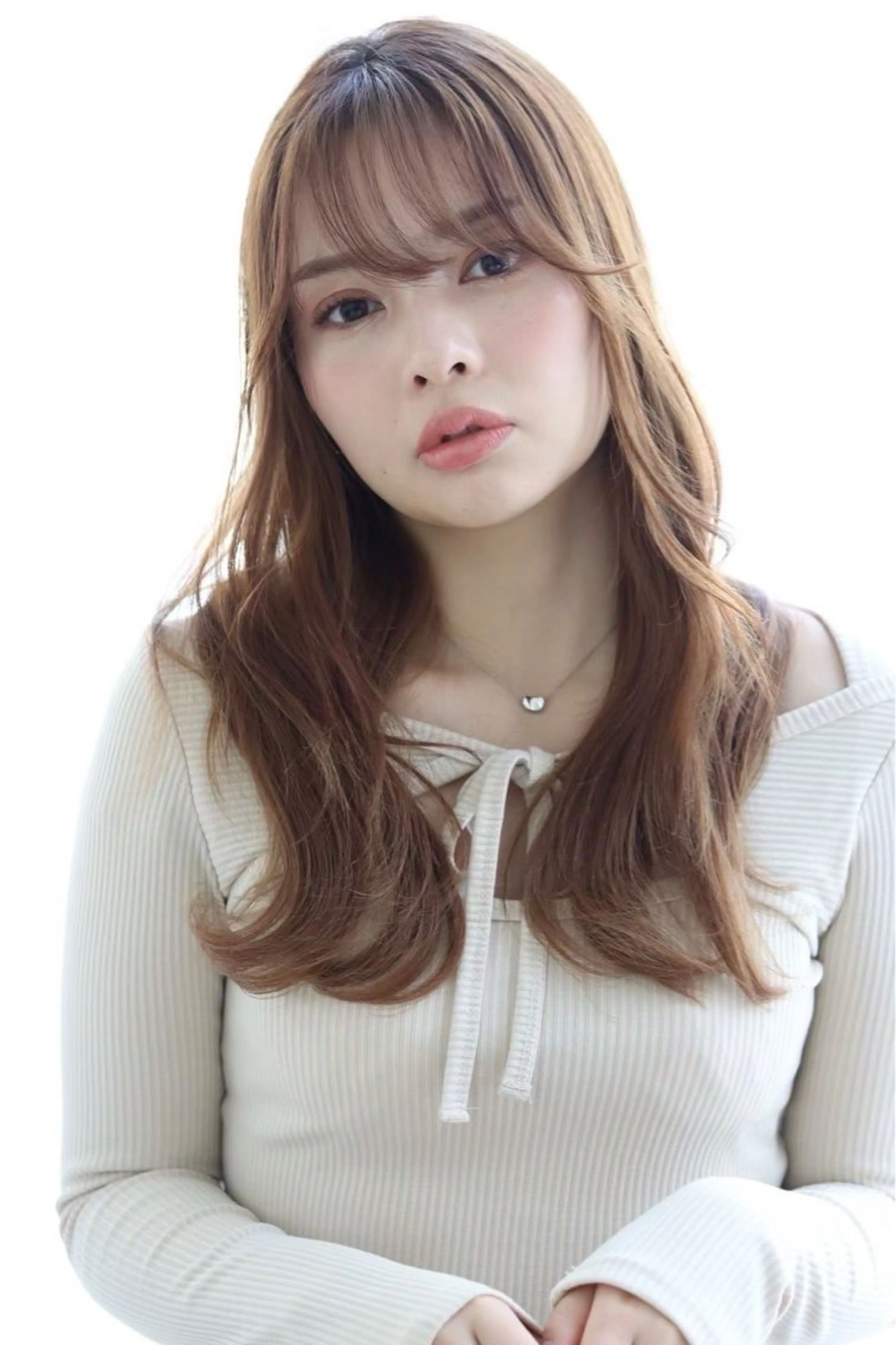 ロング albero🧸 🌳鈴木遥菜のヘアスタイル