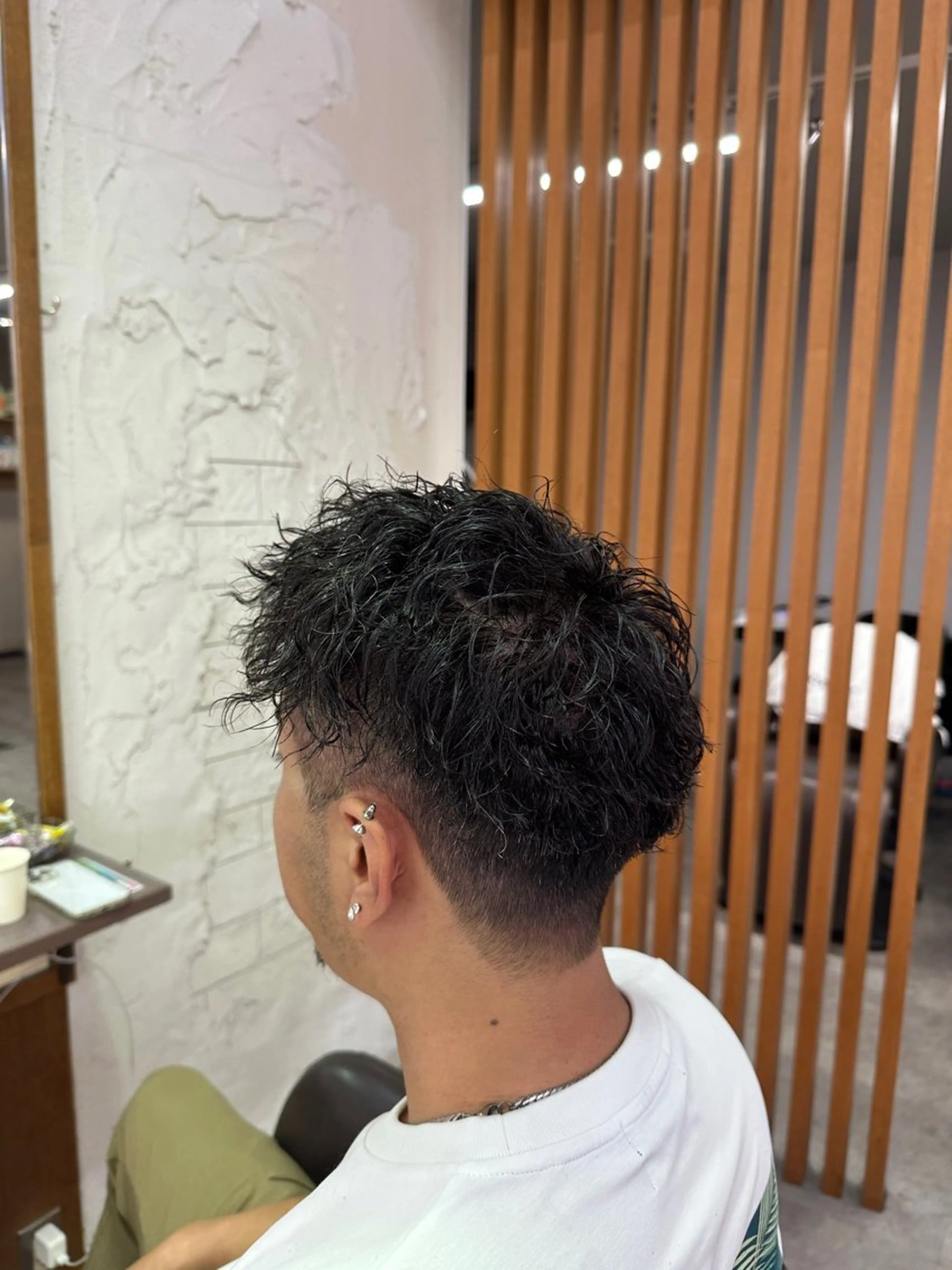 パーマ メンズ カット パーマ peqss/ keita🏄‍♂️のヘアスタイル