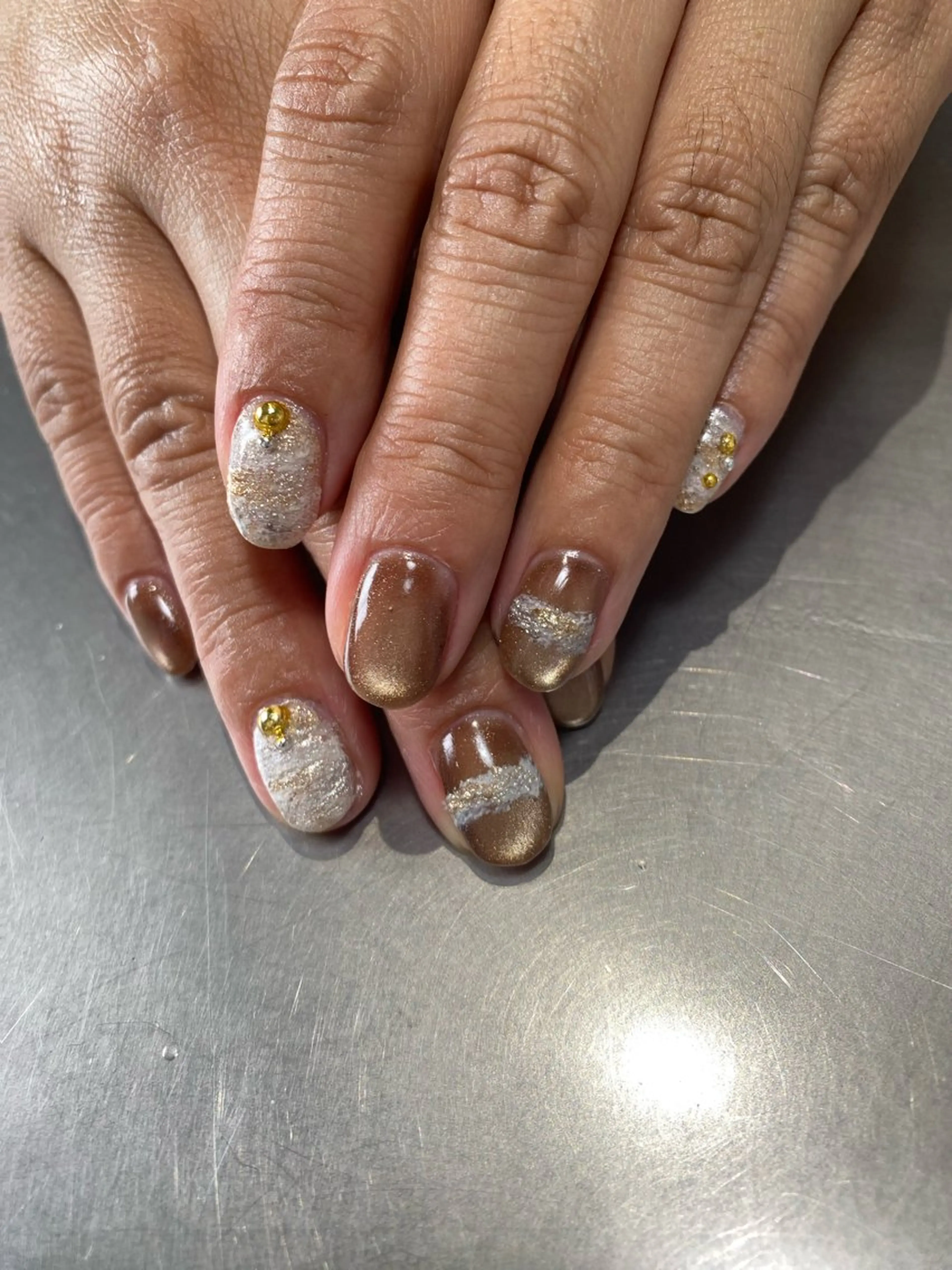 ネイル アートネイル ショートネイル nail salon núcleo 【ヌクレオ】所属・ネイルサロン núcleoヌクレオのネイルデザイン