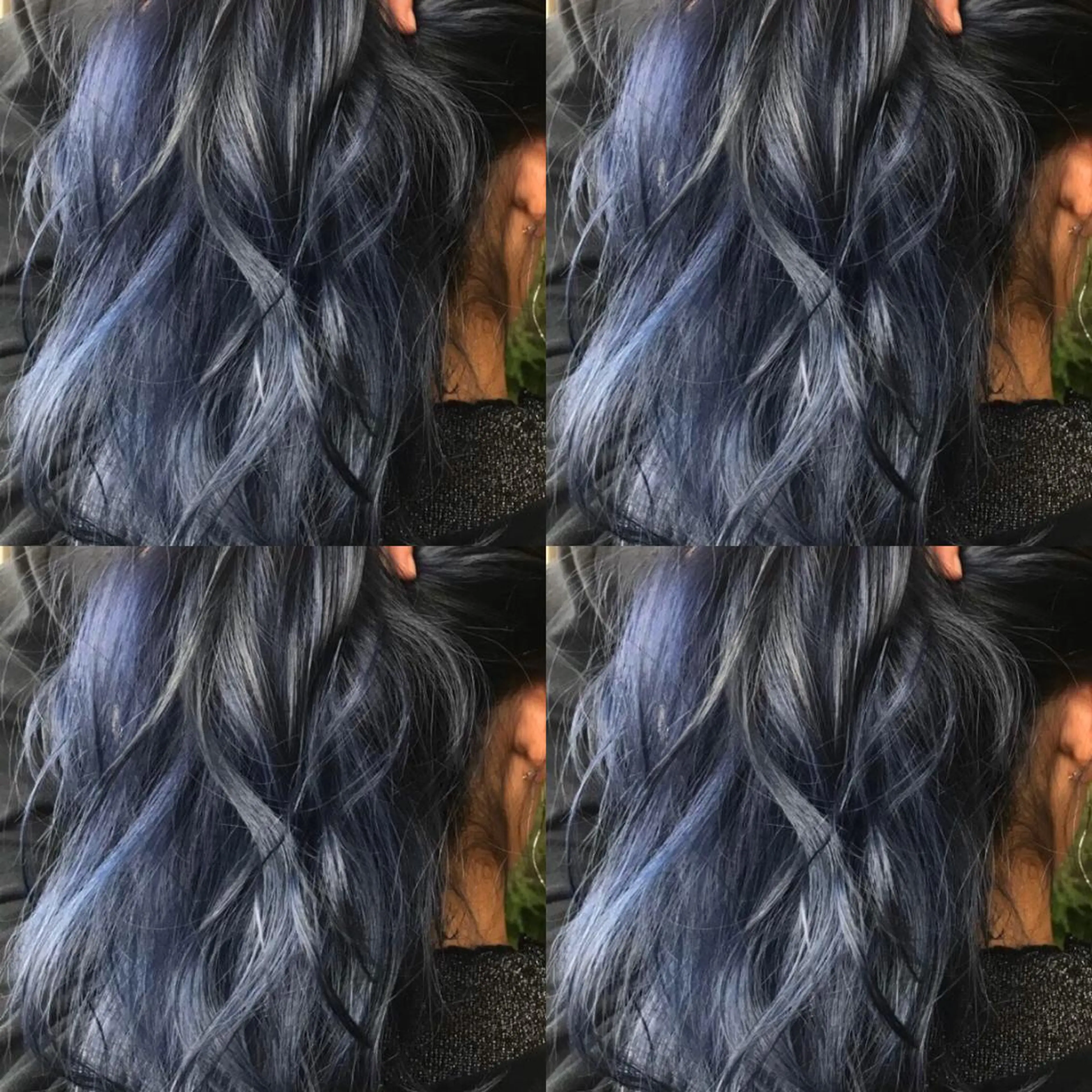 ロング カラー ヘアカラー Hanna by W_SALONのヘアスタイル