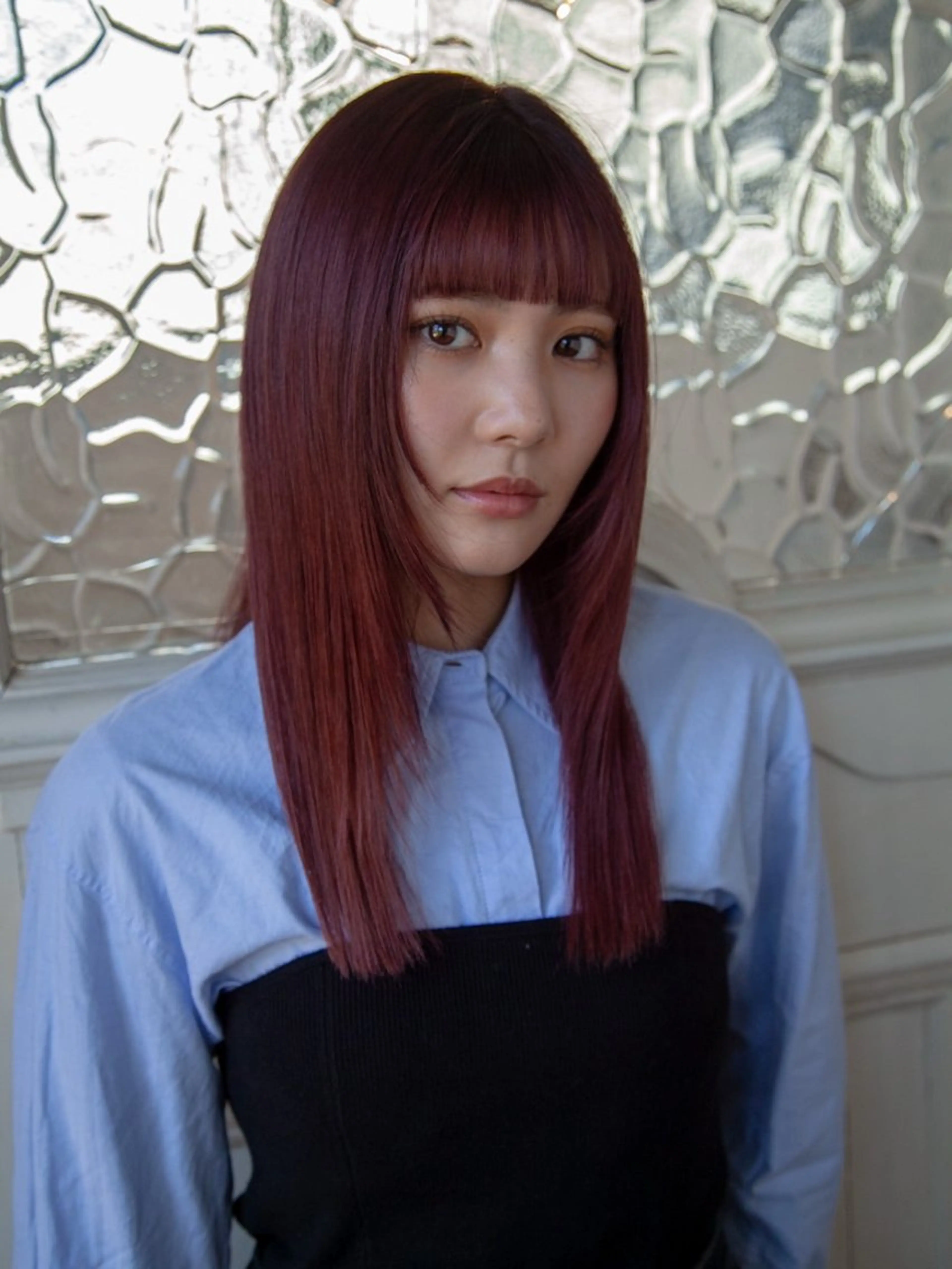 カット+オーガニックカラーの写真