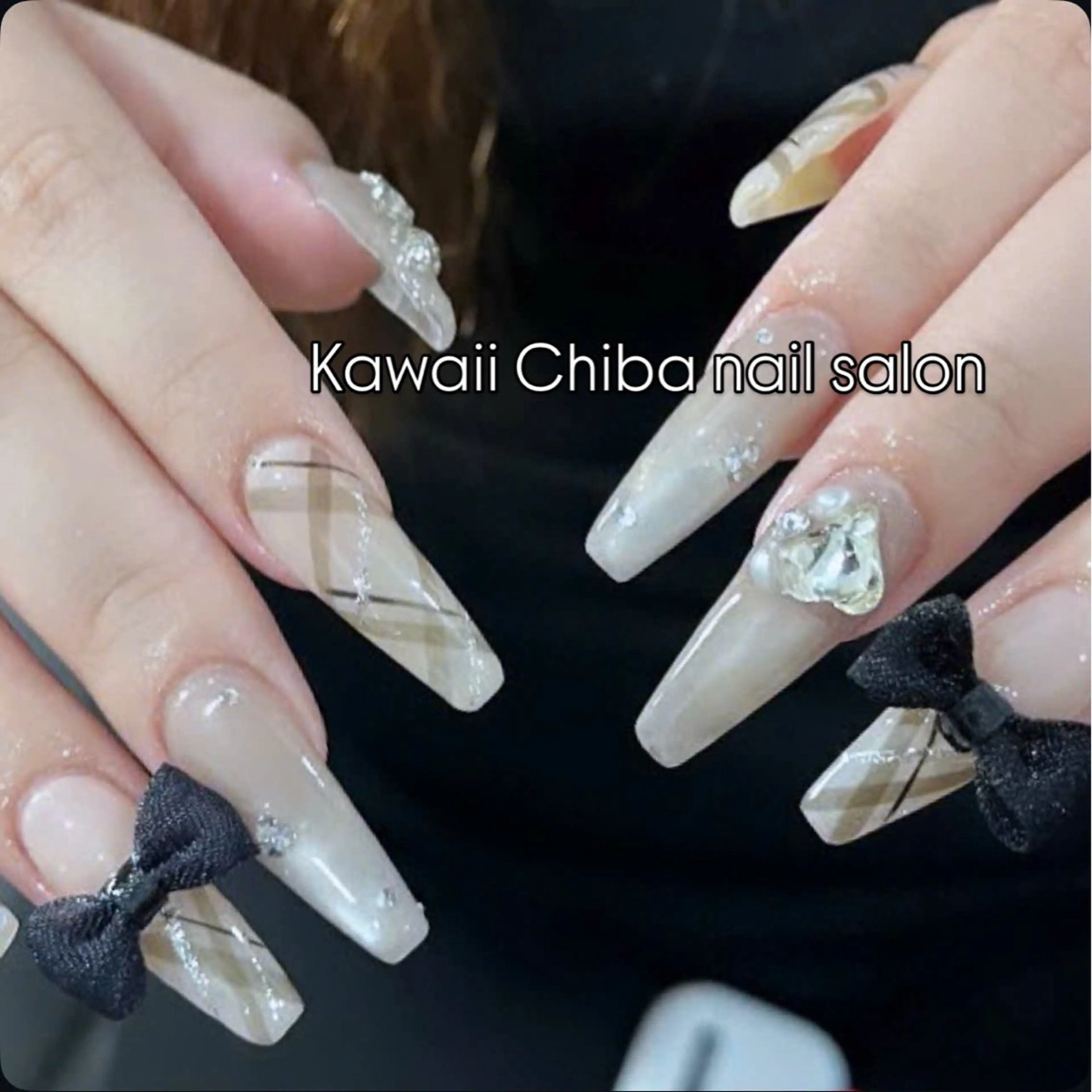 ネイル フレンチネイル ジェルネイル ガーリー 韓国ネイル オフィスネイル Kawaii Chiba nailのネイルデザイン