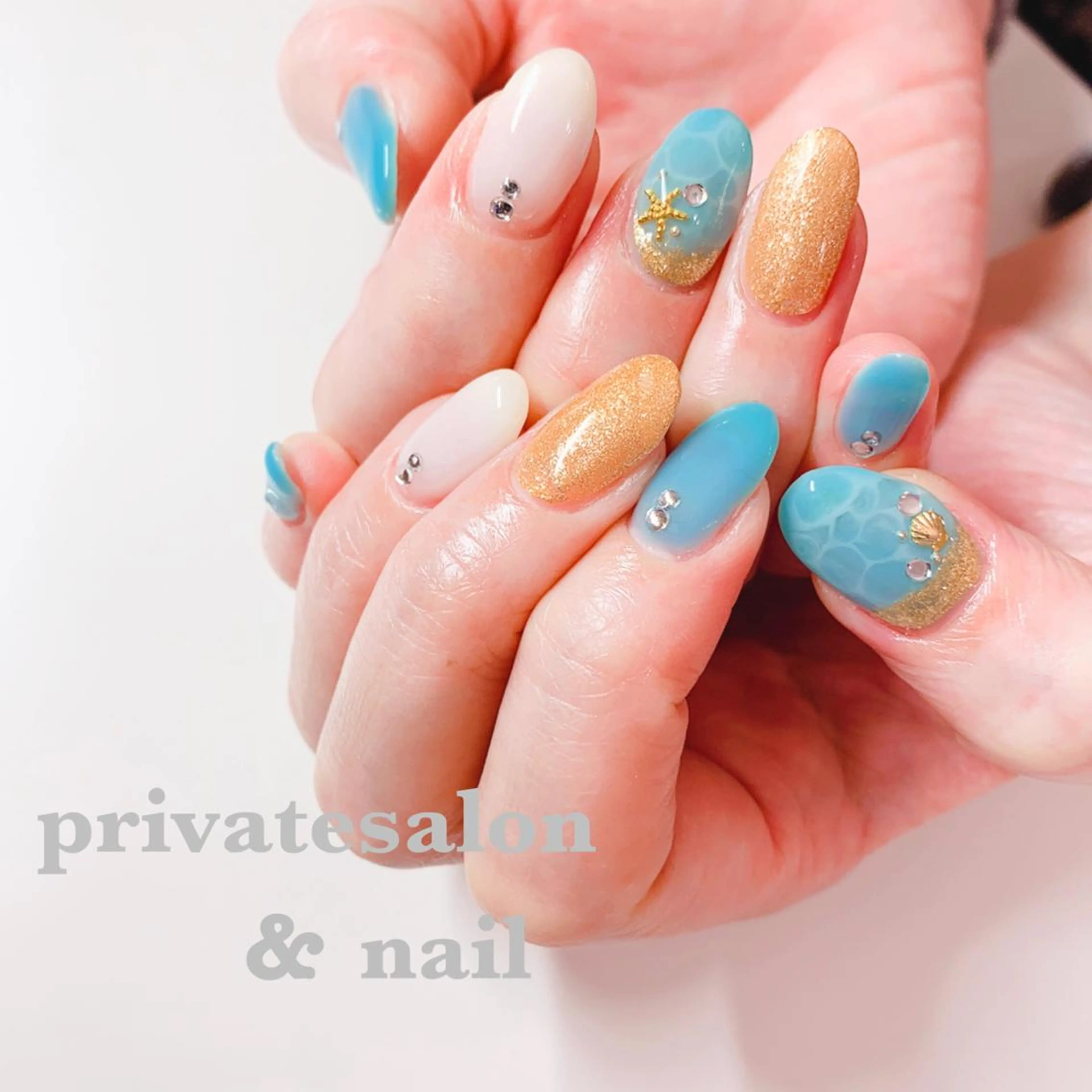 ネイル 持ち込み ハンドネイル & nail アンドネイルのネイルデザイン